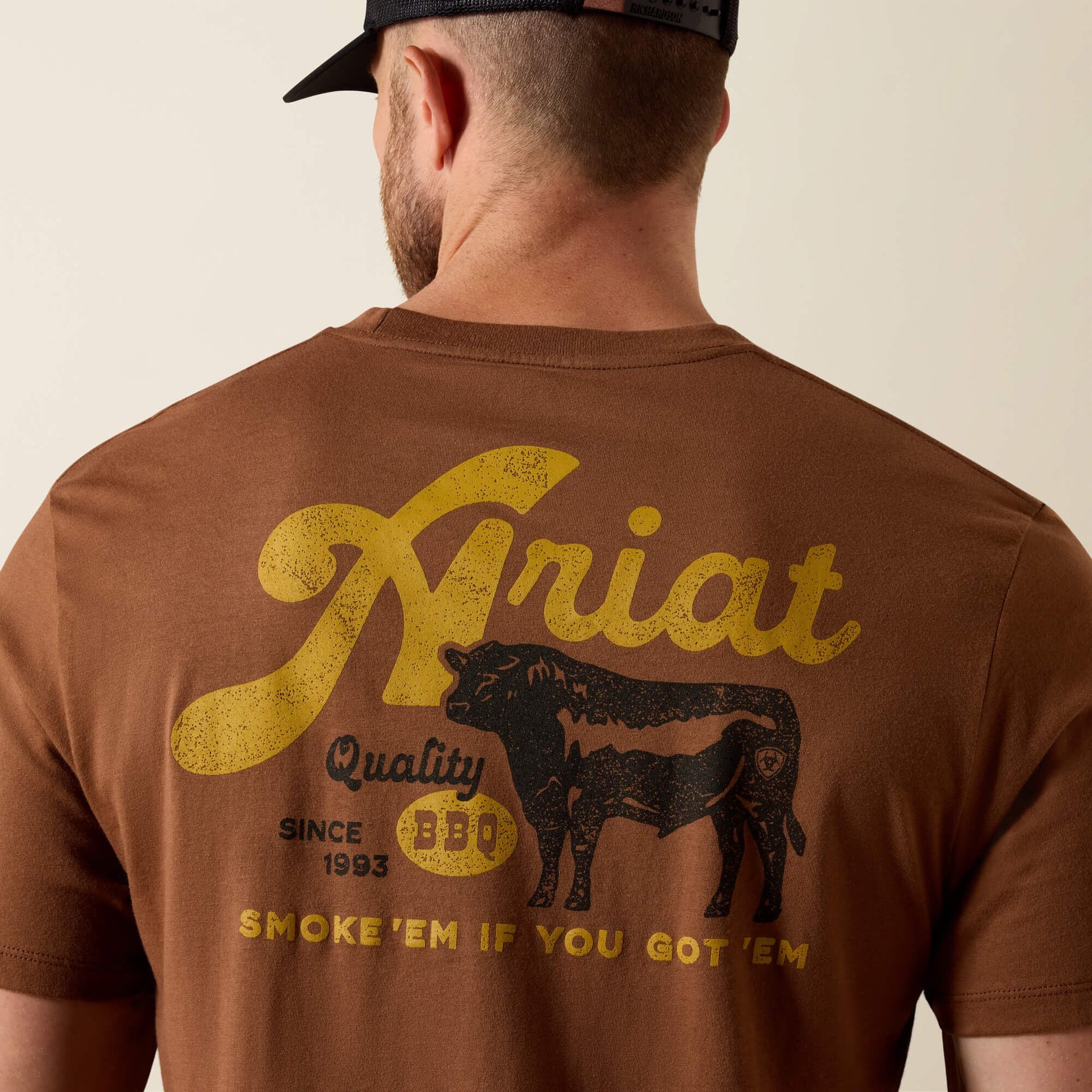 Ariat BBQ Smoke Classic Fit T-Shirt Men | Ariat sale