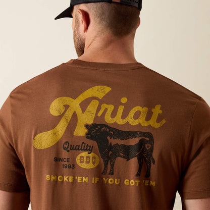 Ariat BBQ Smoke Classic Fit T-Shirt Men | Ariat sale