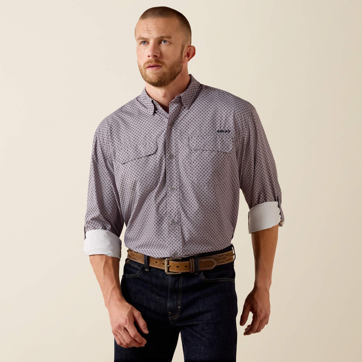 Printed VentTEK Outbound Classic Fit Shirt Men | Ariat discount