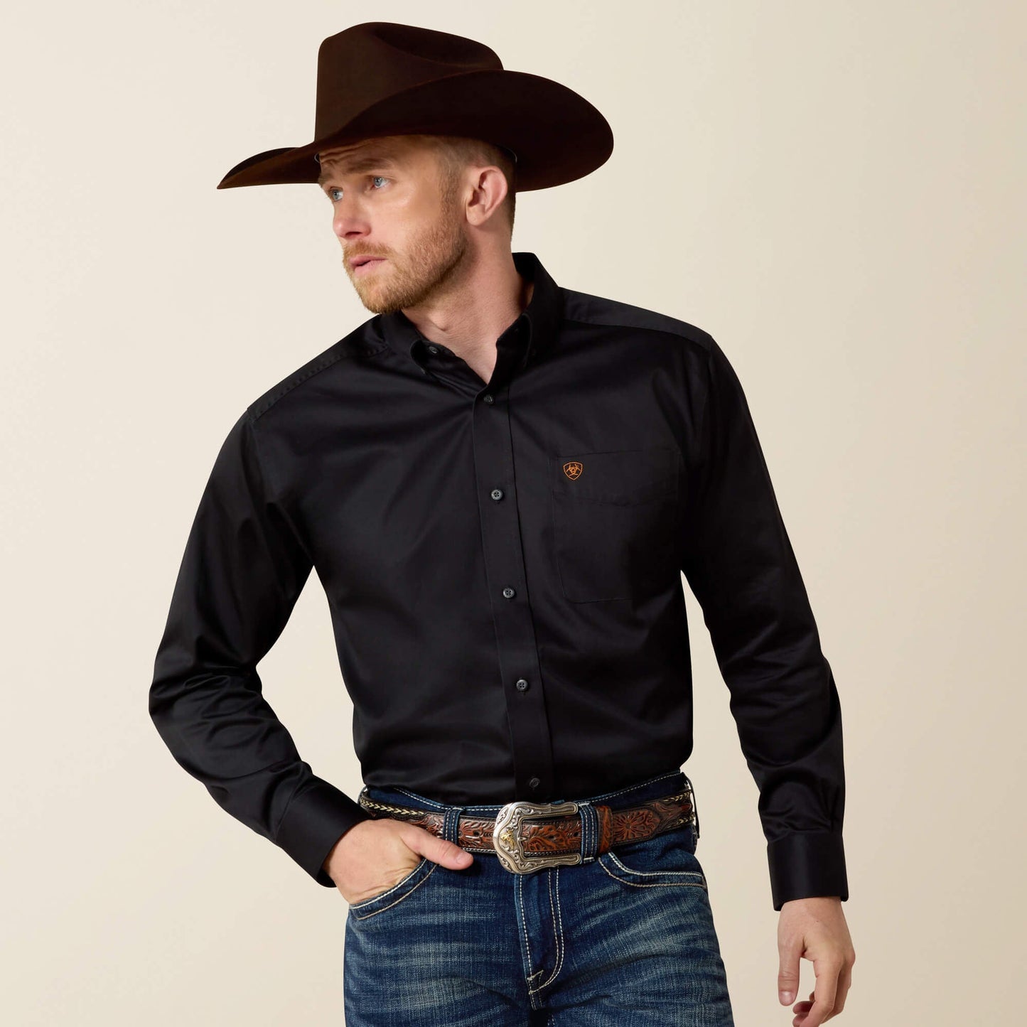 Solid Twill Classic Fit Shirt Men | Ariat online shop