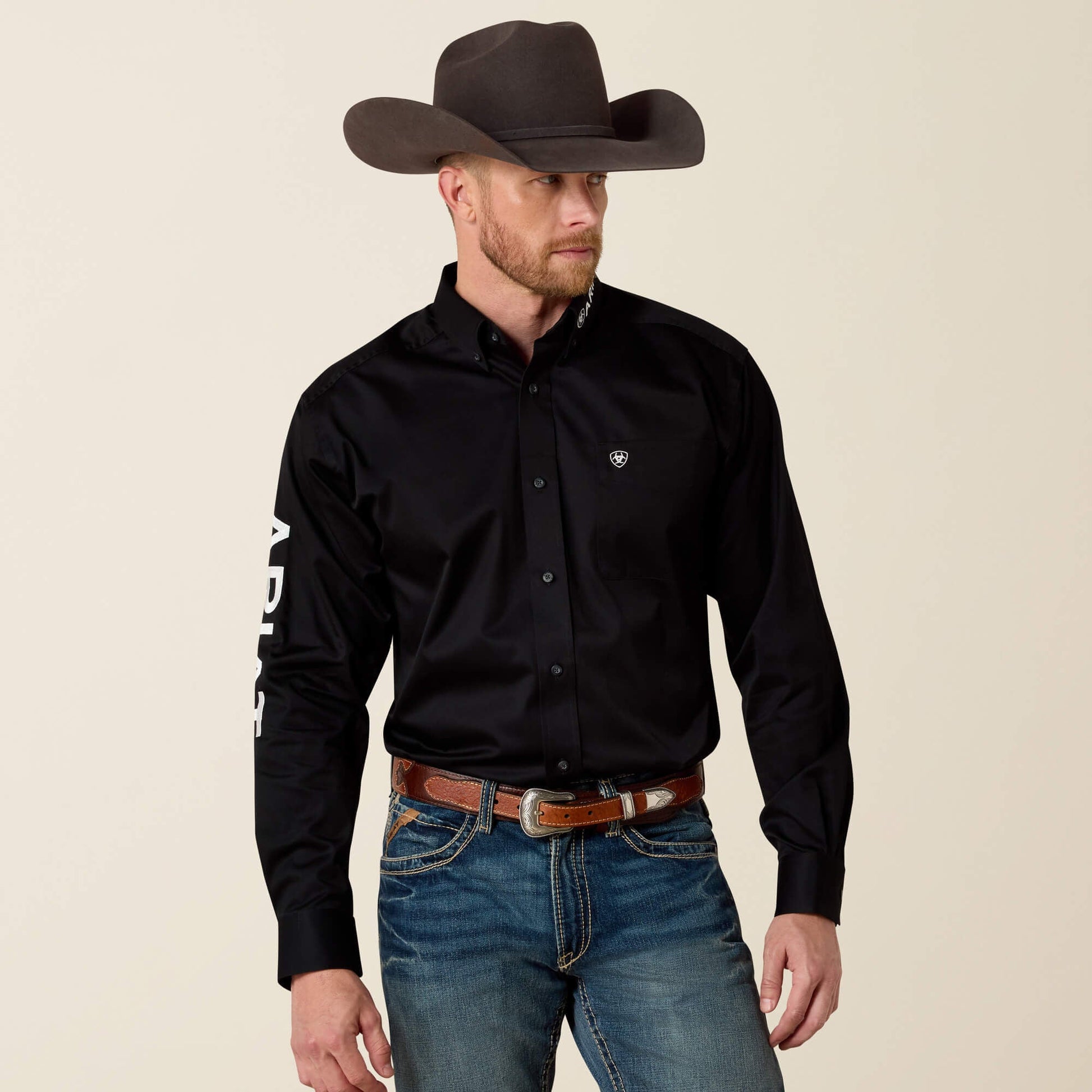 Team Logo Twill Classic Fit Shirt Men | Ariat on sale