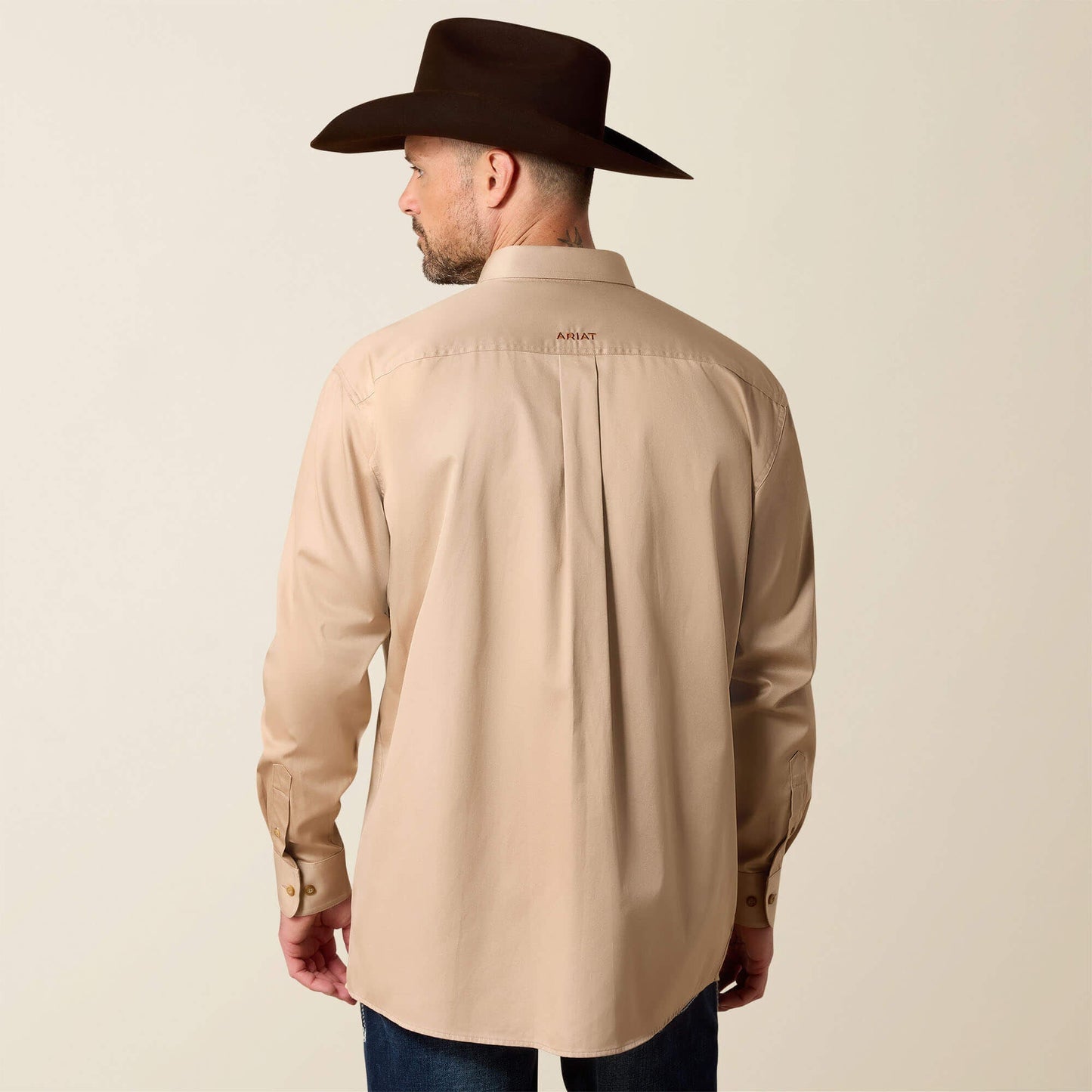 Solid Twill Classic Fit Shirt Men | Ariat discount