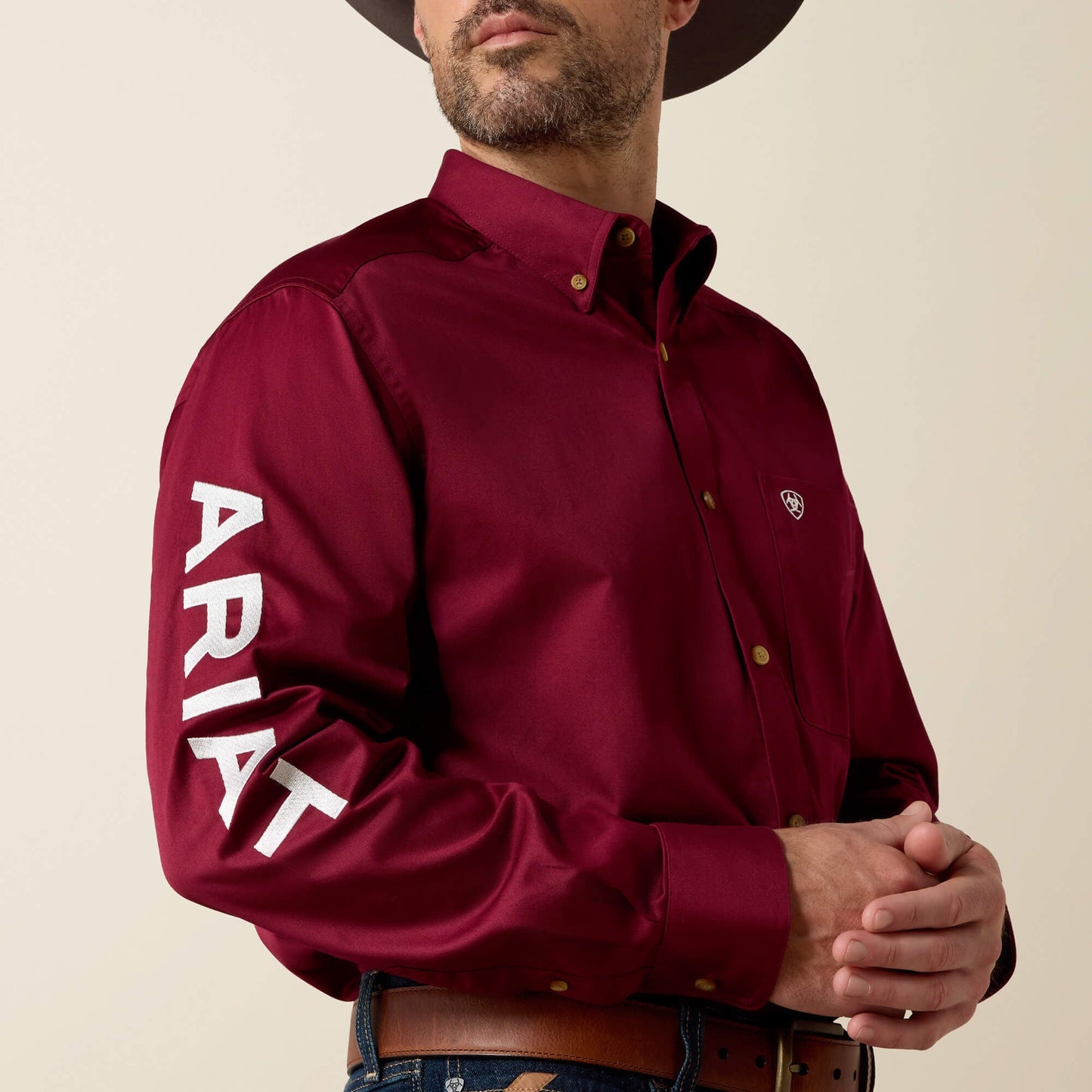 Team Logo Twill Classic Fit Shirt Men | Ariat online