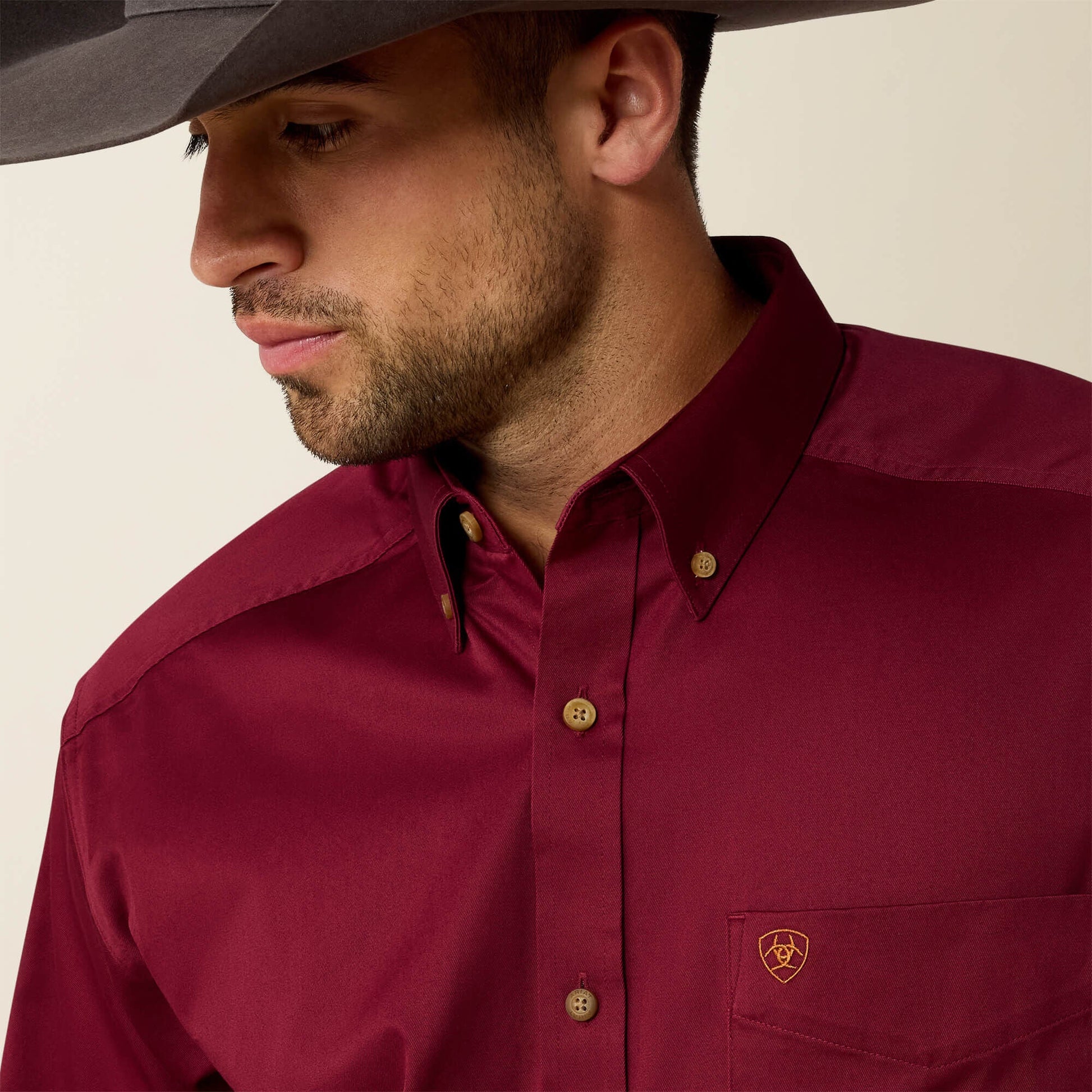 Solid Twill Classic Fit Shirt Men | Ariat outlet