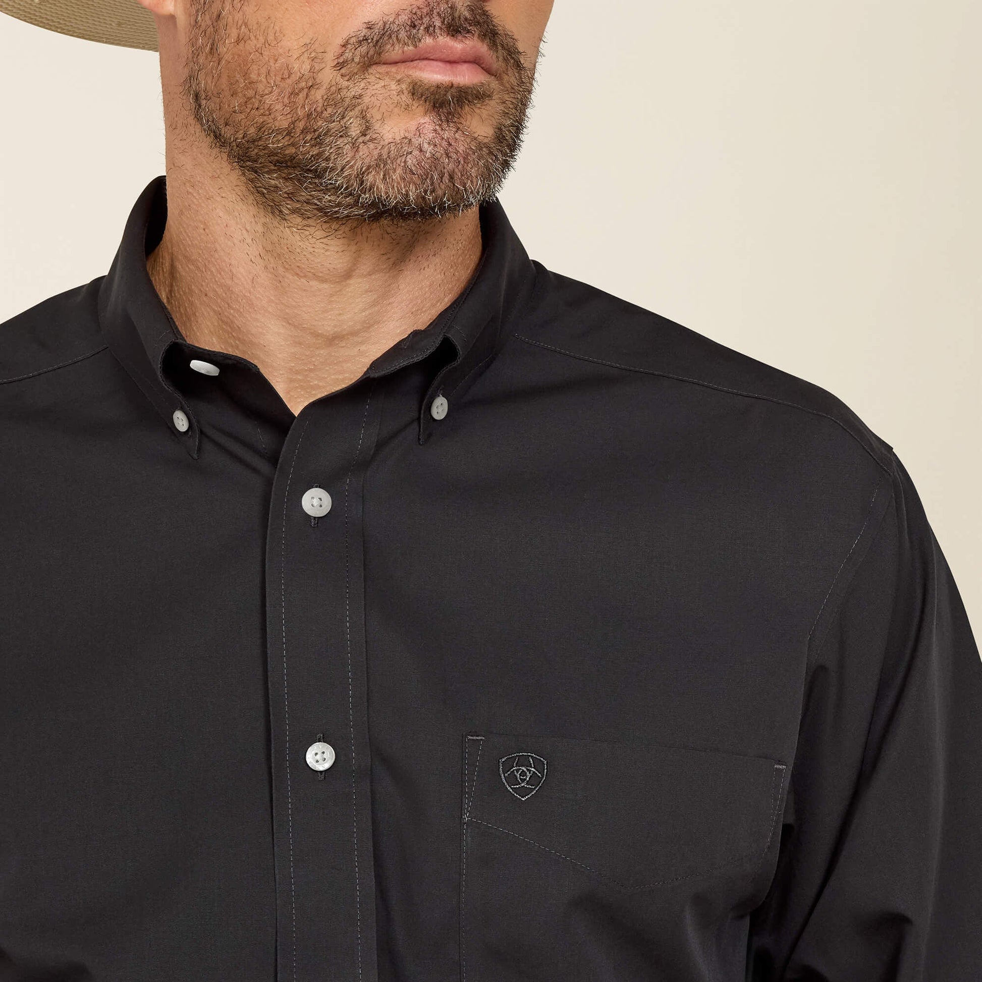 Wrinkle Free Solid Classic Fit Shirt Men | Ariat online