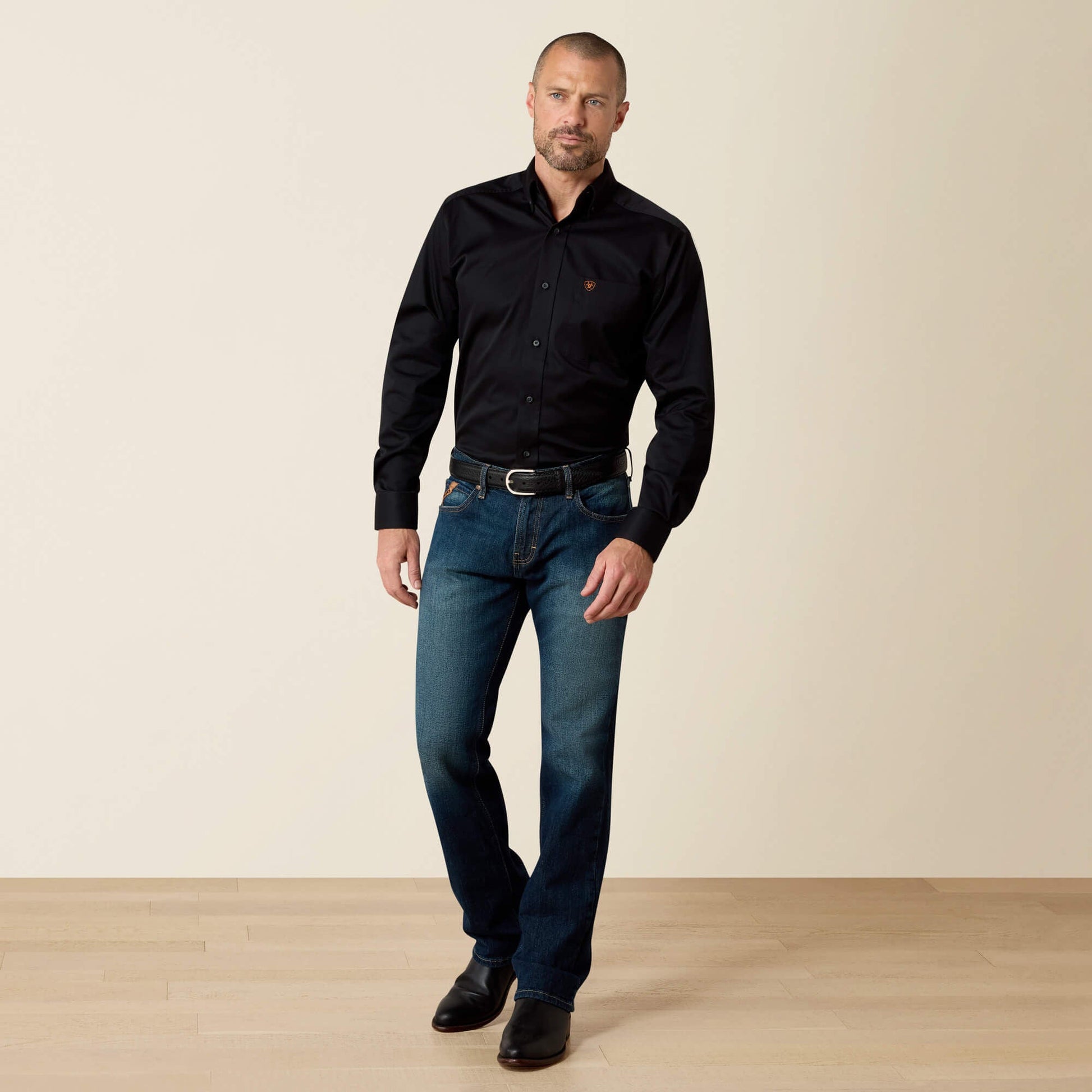 Solid Twill Fitted Shirt Men | Ariat outlet