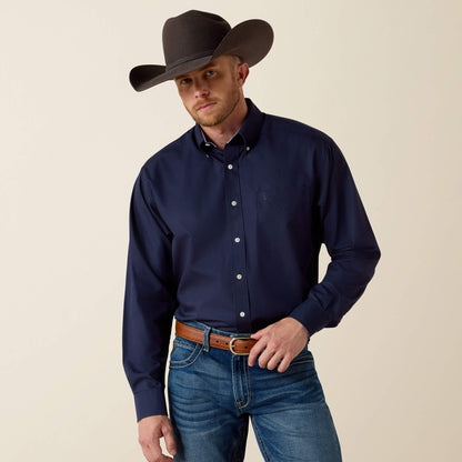Wrinkle Free Solid Classic Fit Shirt Men | Ariat sale