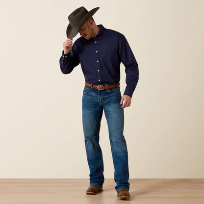 Wrinkle Free Solid Classic Fit Shirt Men | Ariat sale