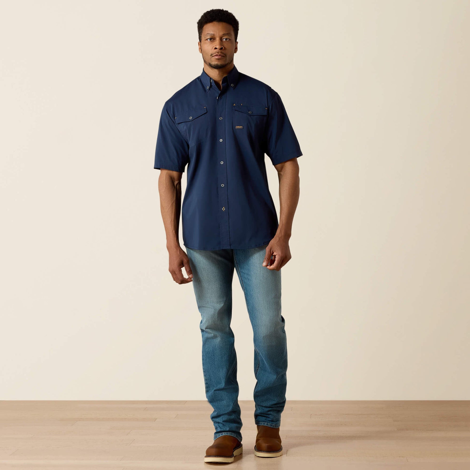 Rebar Made Tough VentTEK DuraStretch Work Shirt Men | Ariat online shop