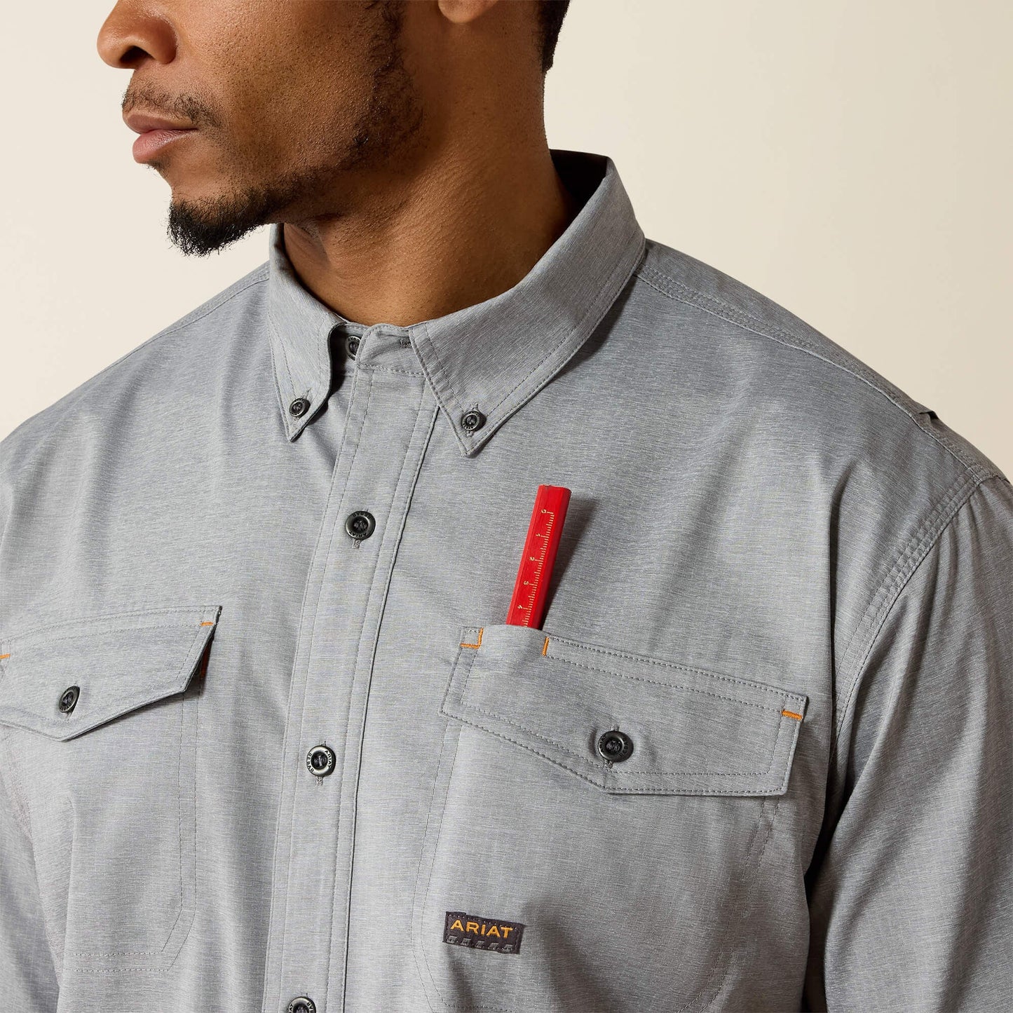 Rebar Made Tough VentTEK DuraStretch Work Shirt Men | Ariat sale