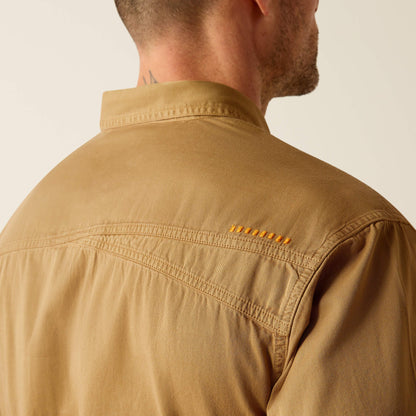 Rebar Washed Twill Work Shirt Men | Ariat on sale