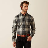 GREY OMBRE PLAID