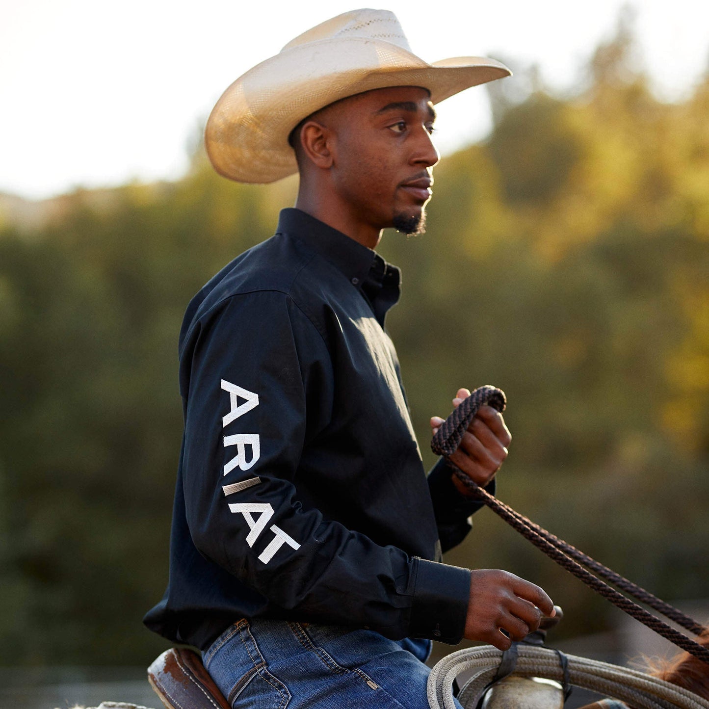 Team Logo Twill Fitted Shirt Men | Ariat sale