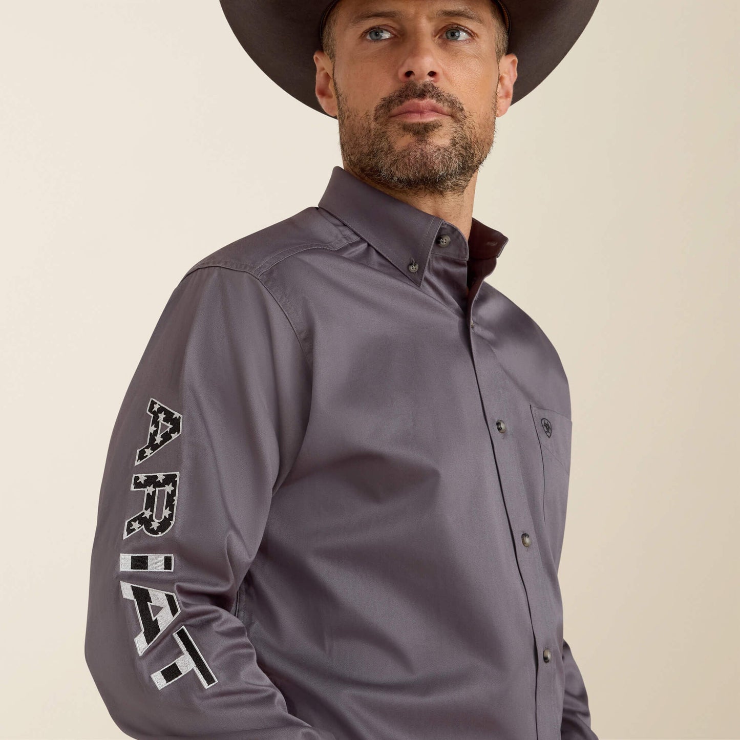 Team Logo Twill Classic Fit Shirt Men | Ariat on sale