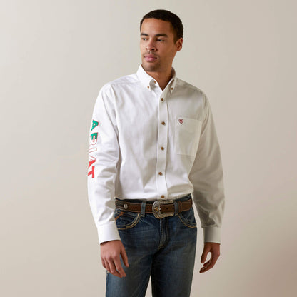 Team Logo Twill Classic Fit Shirt Men | Ariat for sale