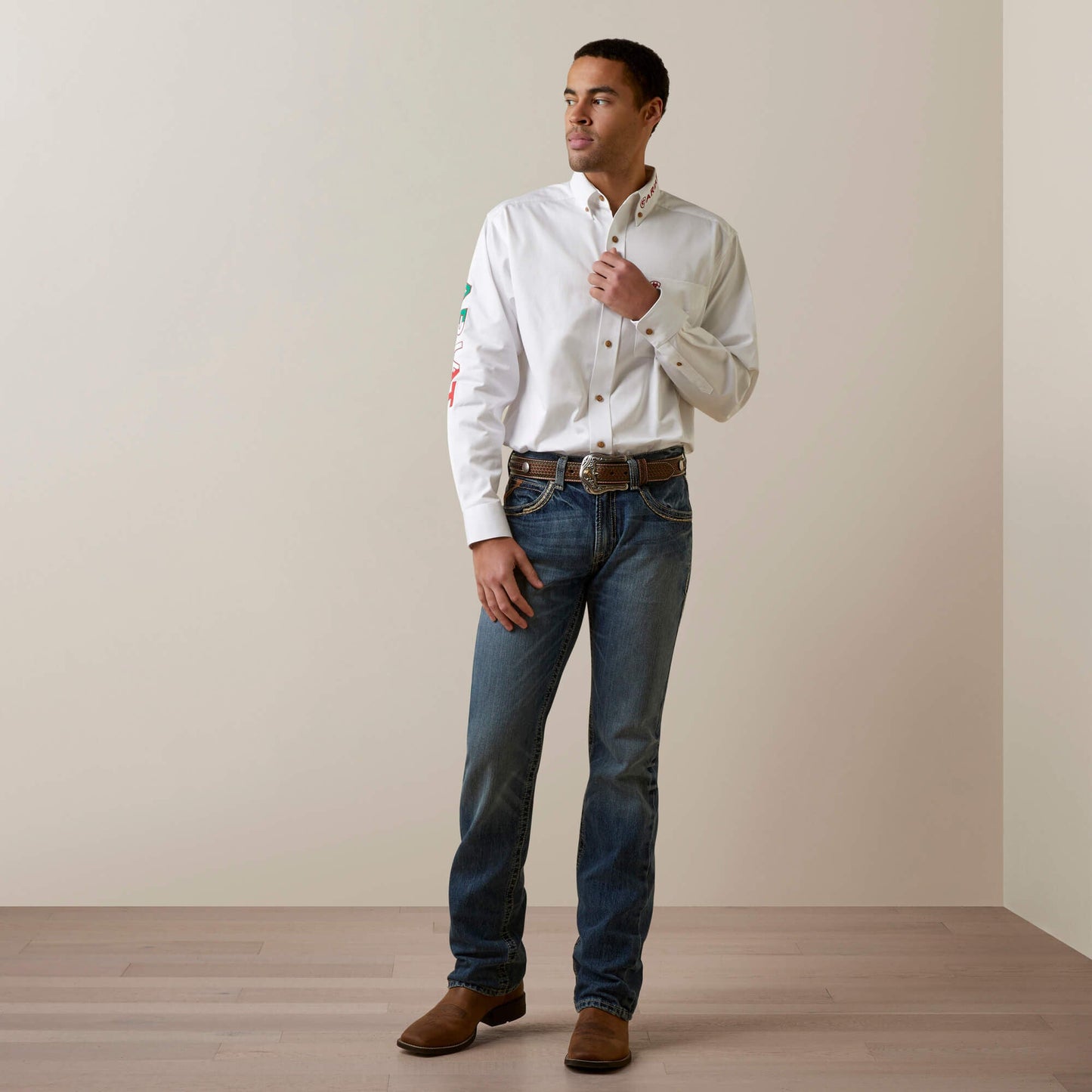 Team Logo Twill Classic Fit Shirt Men | Ariat for sale