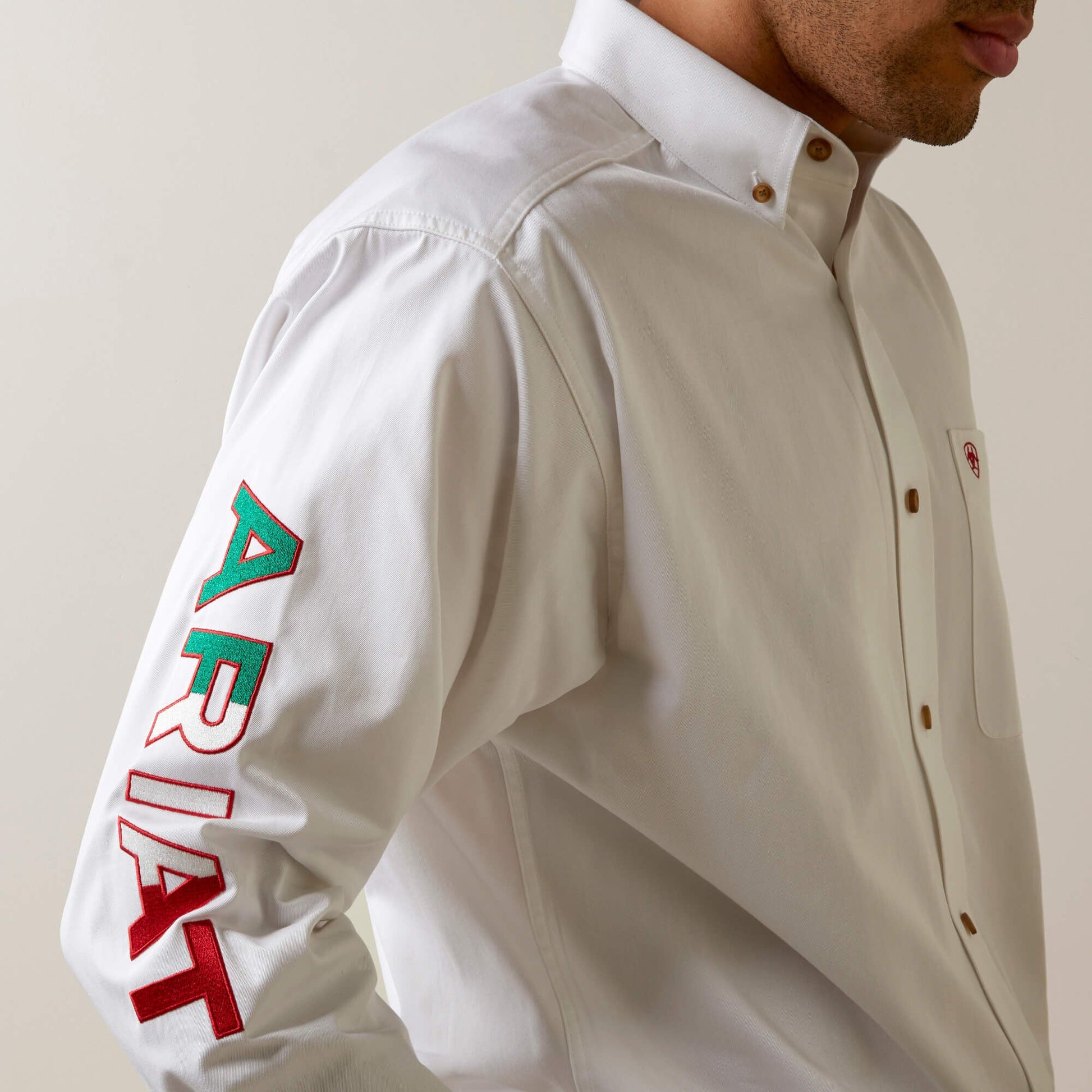 Team Logo Twill Classic Fit Shirt Men | Ariat for sale
