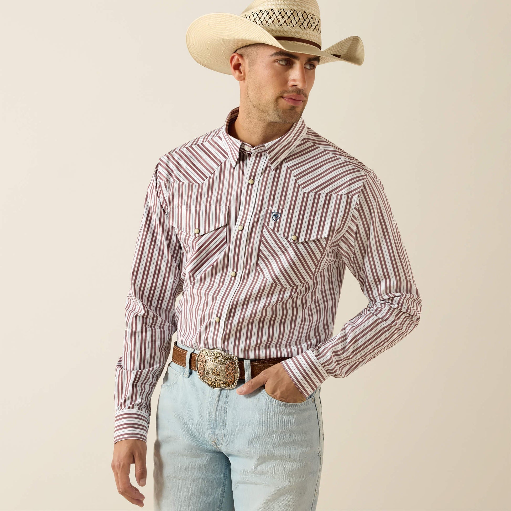 Pro Series Trae Fitted Snap Shirt Men | Ariat outlet