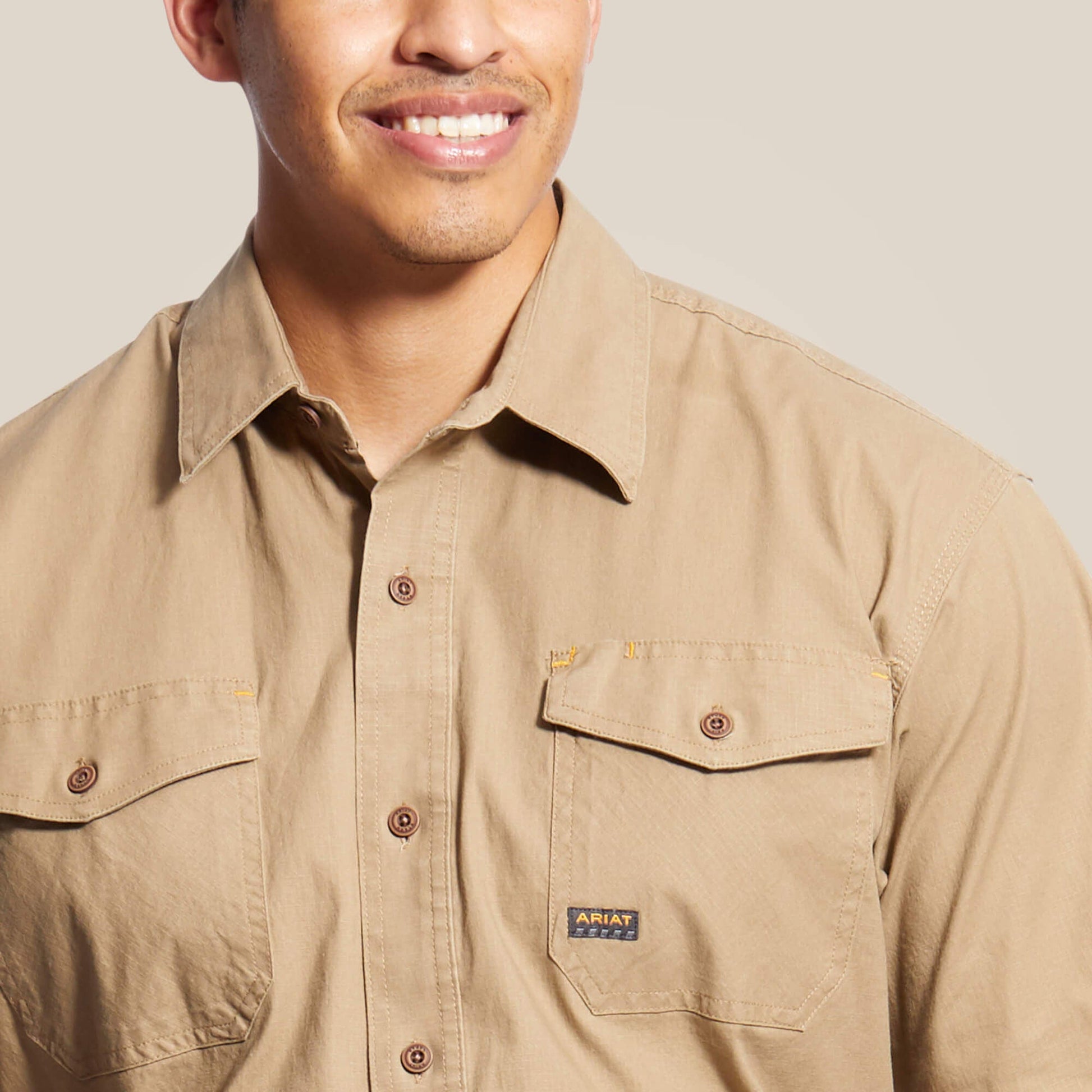 Rebar Made Tough DuraStretch Work Shirt Men | Ariat online