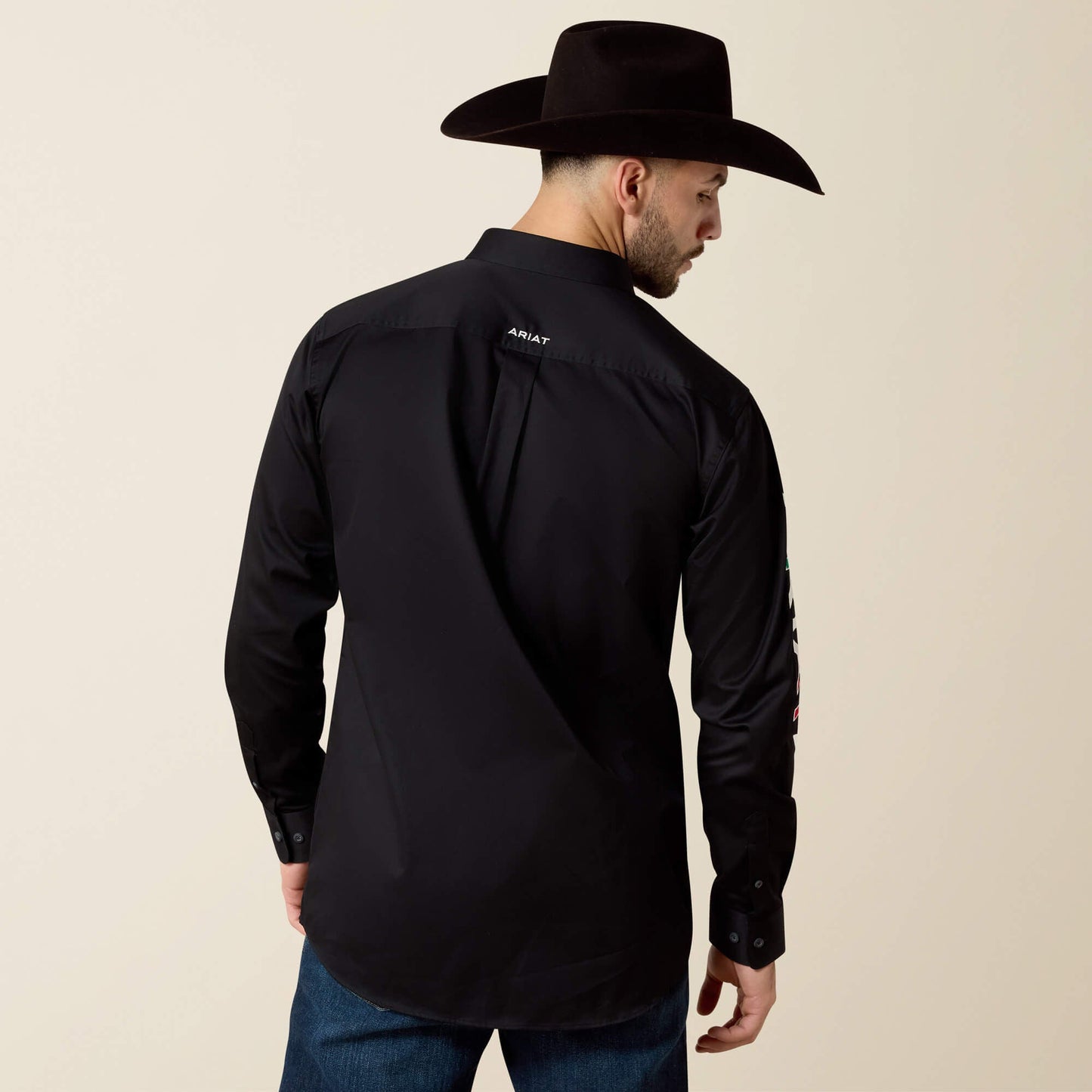 Team Logo Twill Fitted Shirt Men | Ariat discount