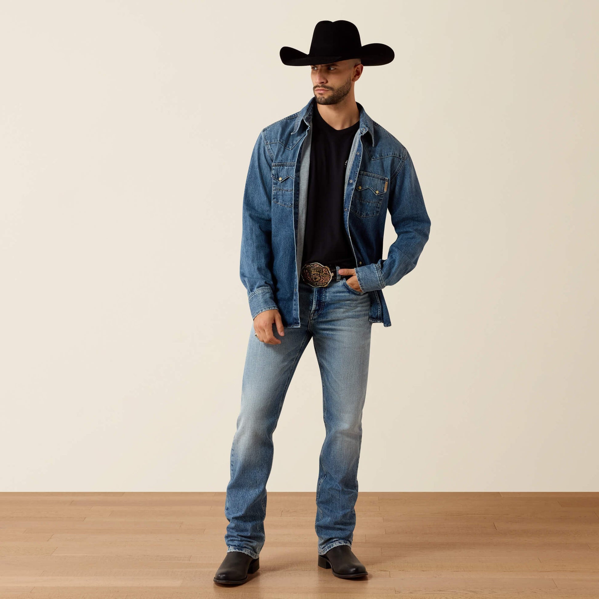 Sawtooth Denim Retro Fit Shirt Men | Ariat online shop