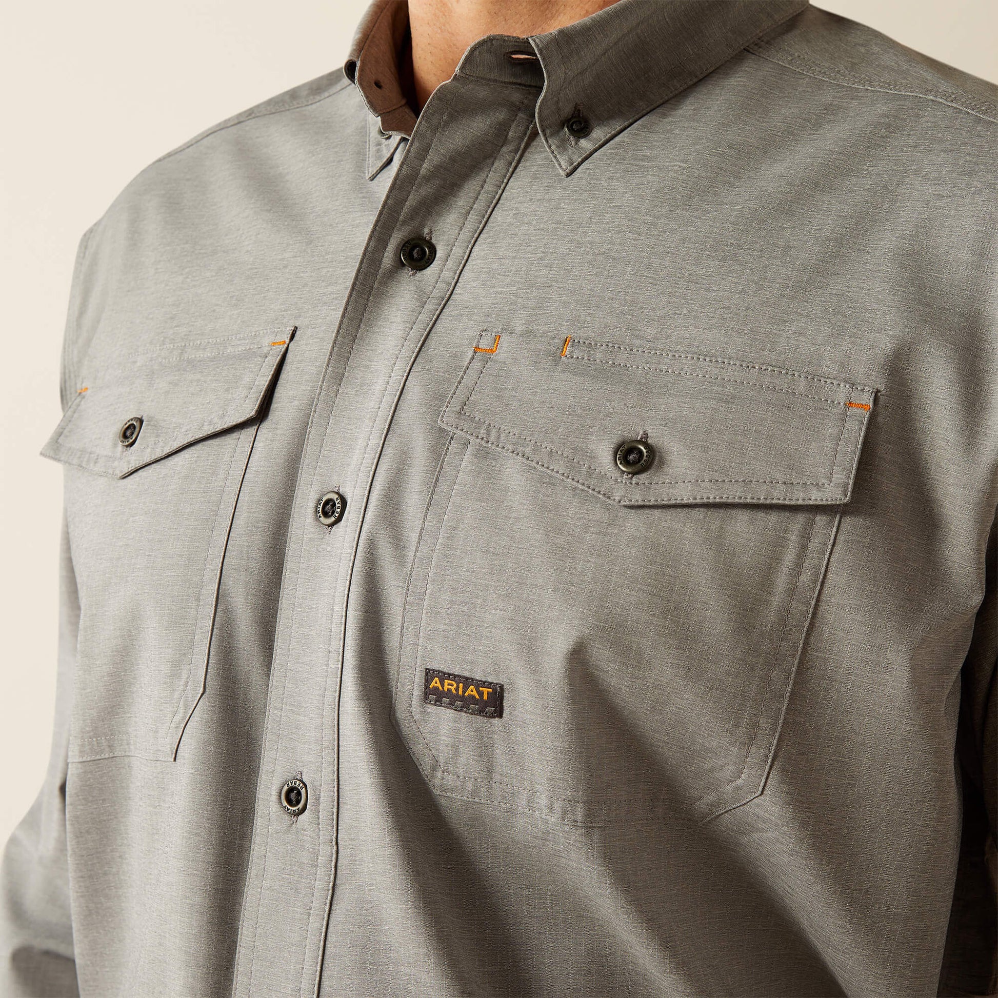 Rebar Made Tough VentTEK DuraStretch Work Shirt Men | Ariat for sale