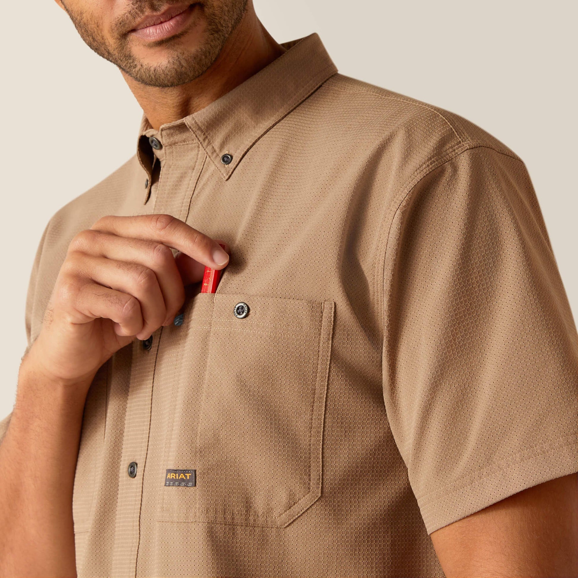 Rebar Made Tough 360 Airflow Work Shirt Men | Ariat online