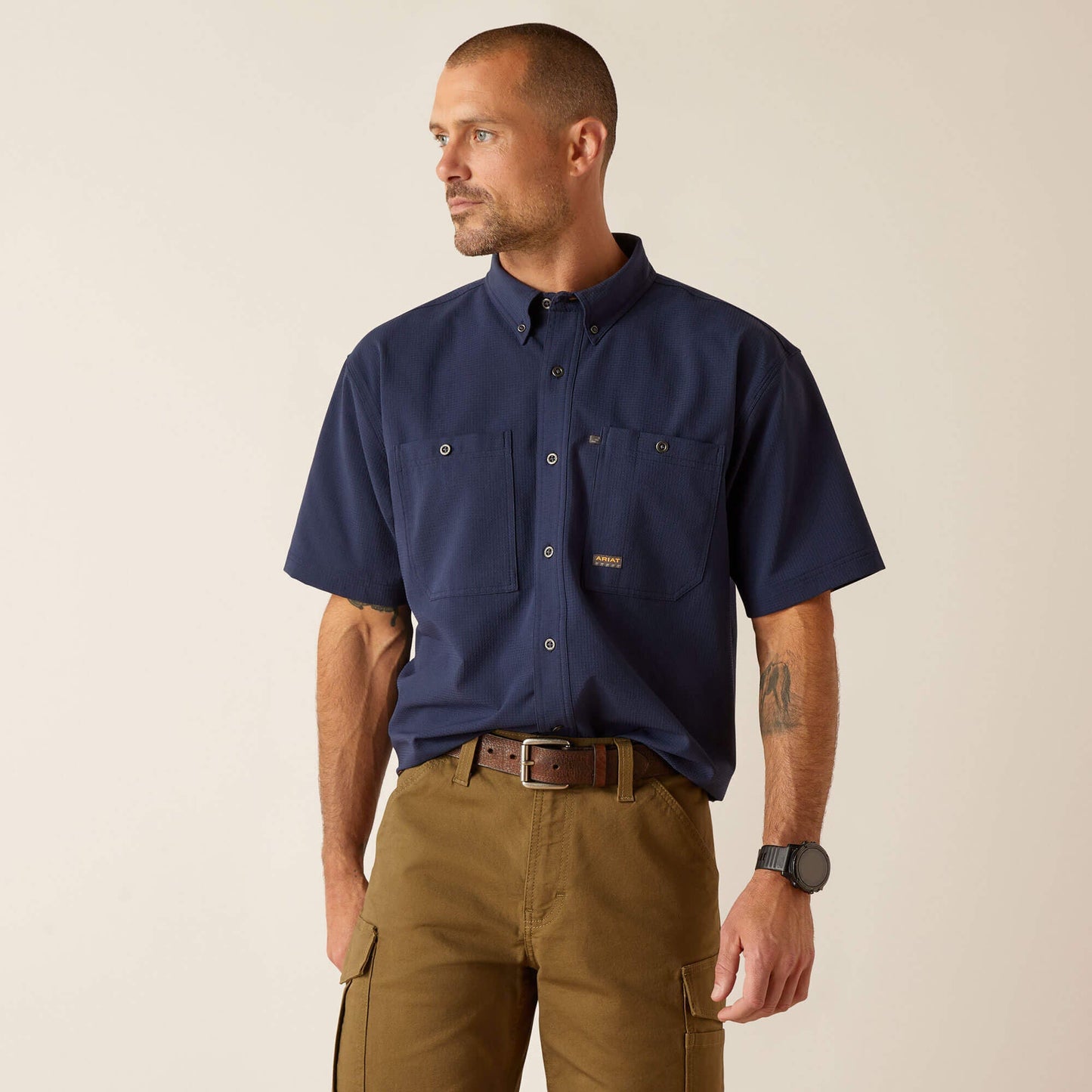 Rebar Made Tough 360 Airflow Work Shirt Men | Ariat outlet