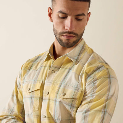 Retro Hux Fitted Snap Shirt Men | Ariat on sale