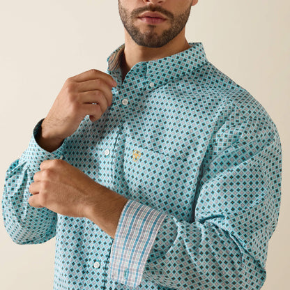 Wrinkle Free Andy Classic Fit Shirt Men | Ariat discount