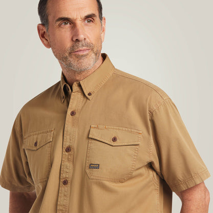Rebar Washed Twill Work Shirt Men | Ariat online shop