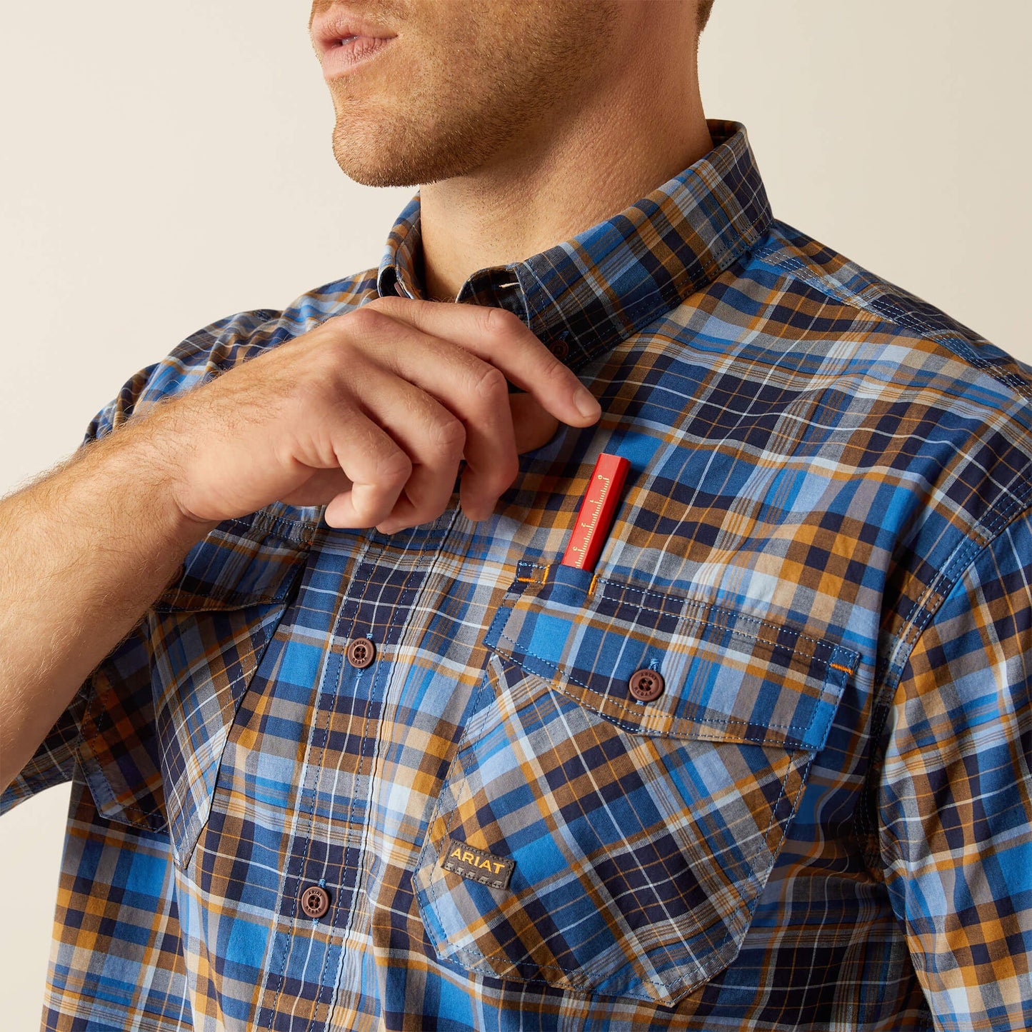 Rebar Made Tough DuraStretch Work Shirt Men | Ariat on sale