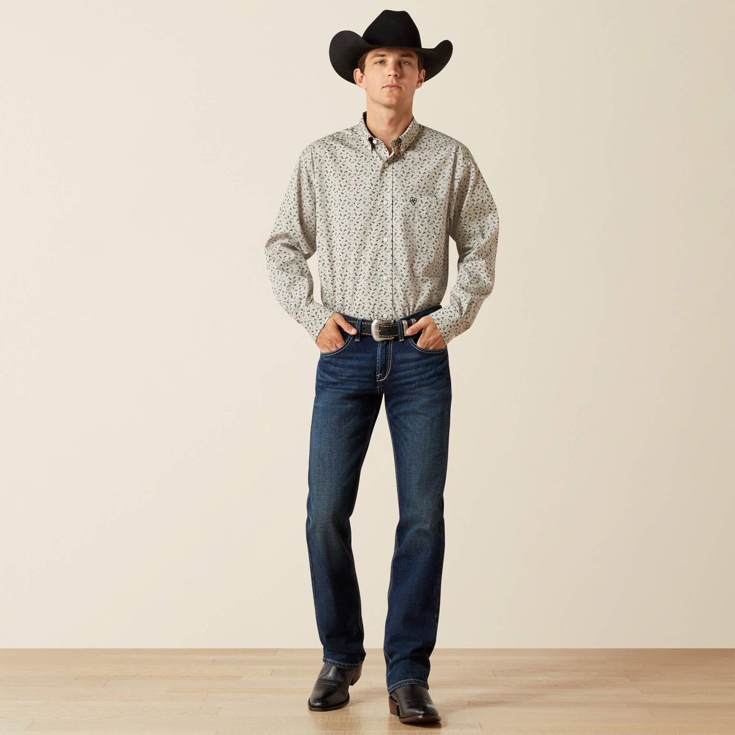 Wrinkle Free Charles Classic Fit Shirt Men | Ariat discount