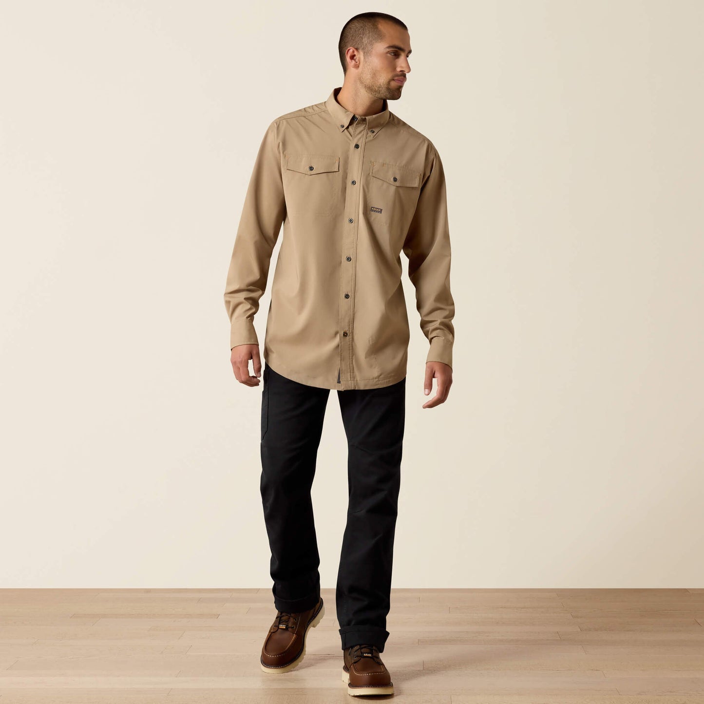 Rebar Made Tough VentTEK DuraStretch Work Shirt Men | Ariat for sale
