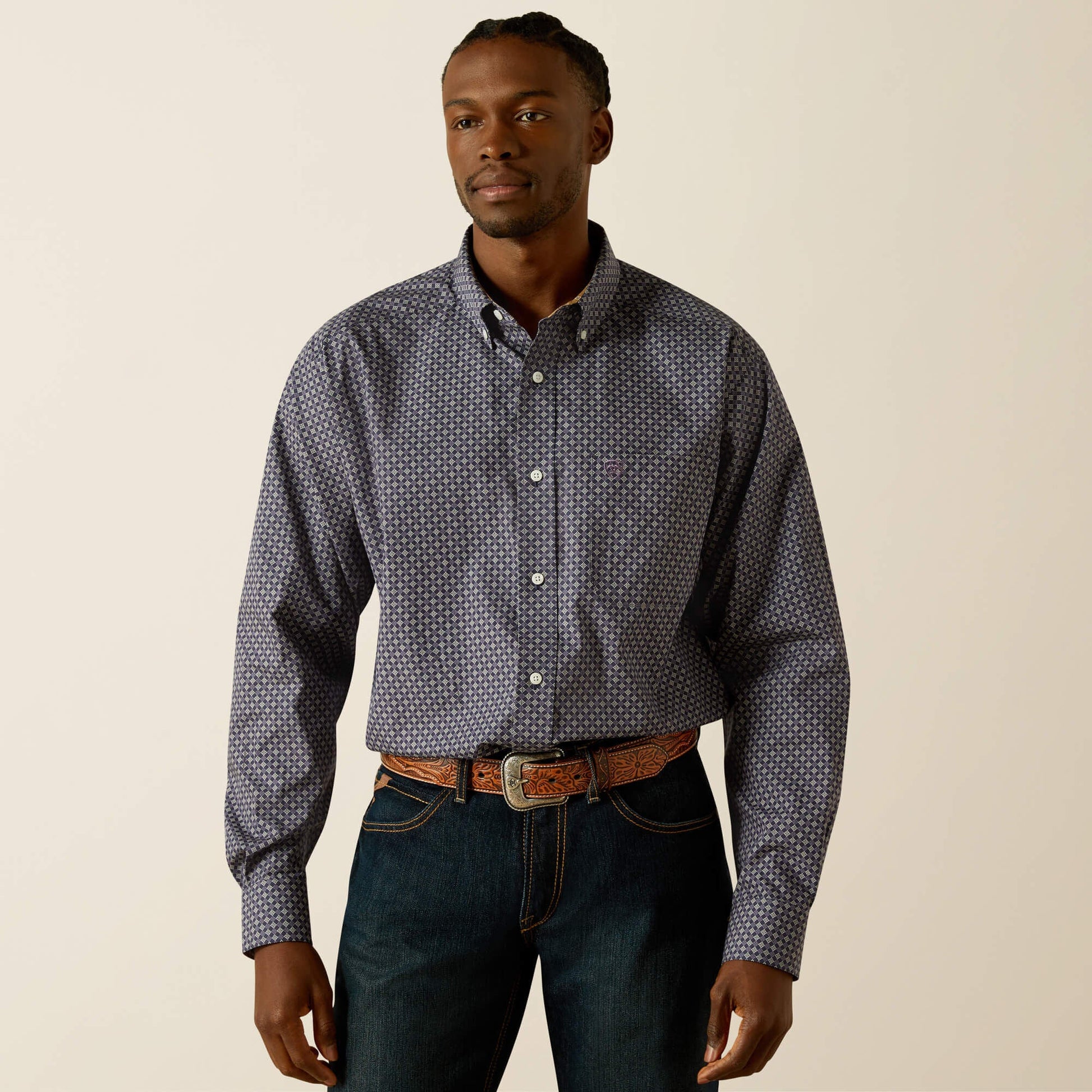 Wrinkle Free Dale Classic Fit Shirt Men | Ariat discount