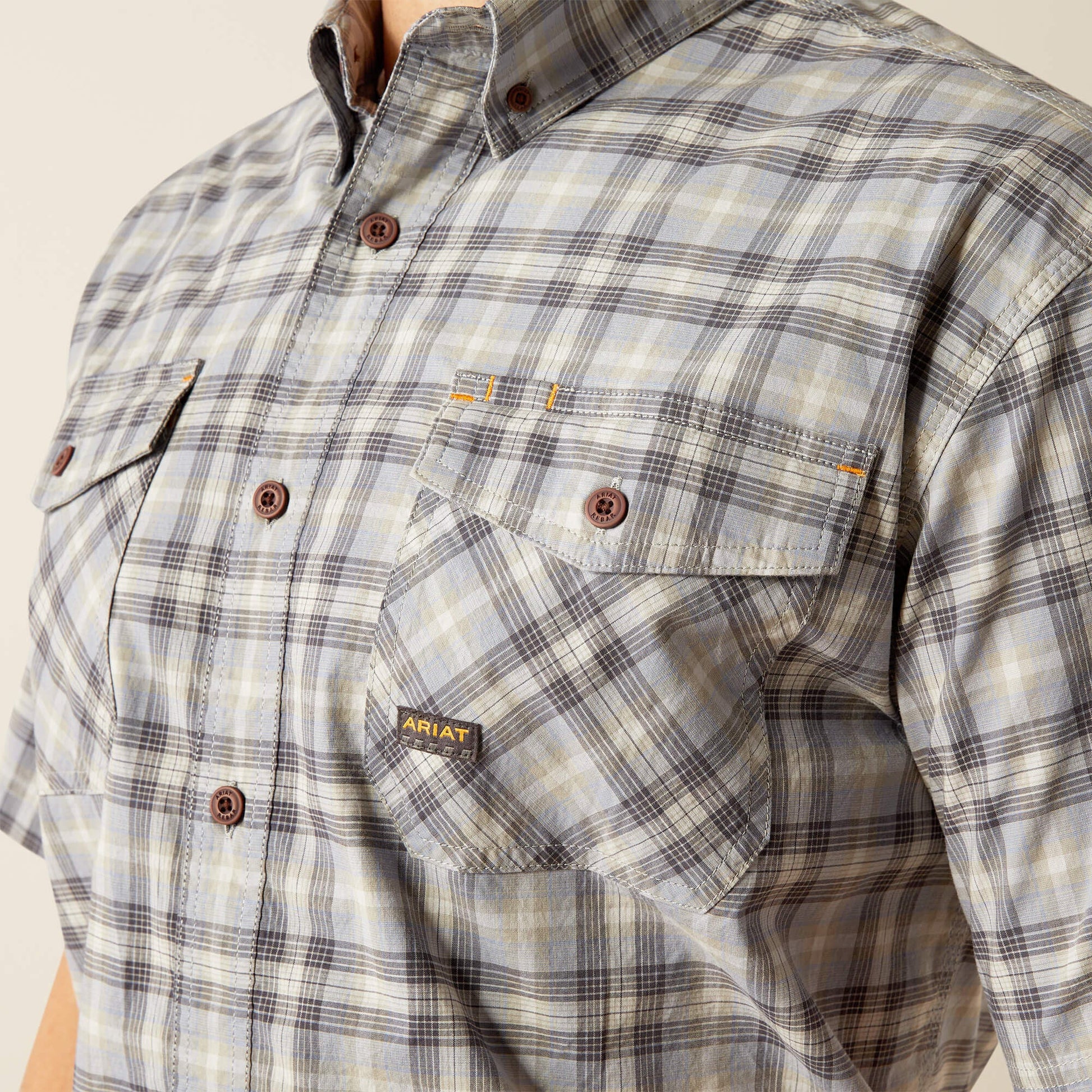 Rebar Made Tough DuraStretch Work Shirt Men | Ariat outlet