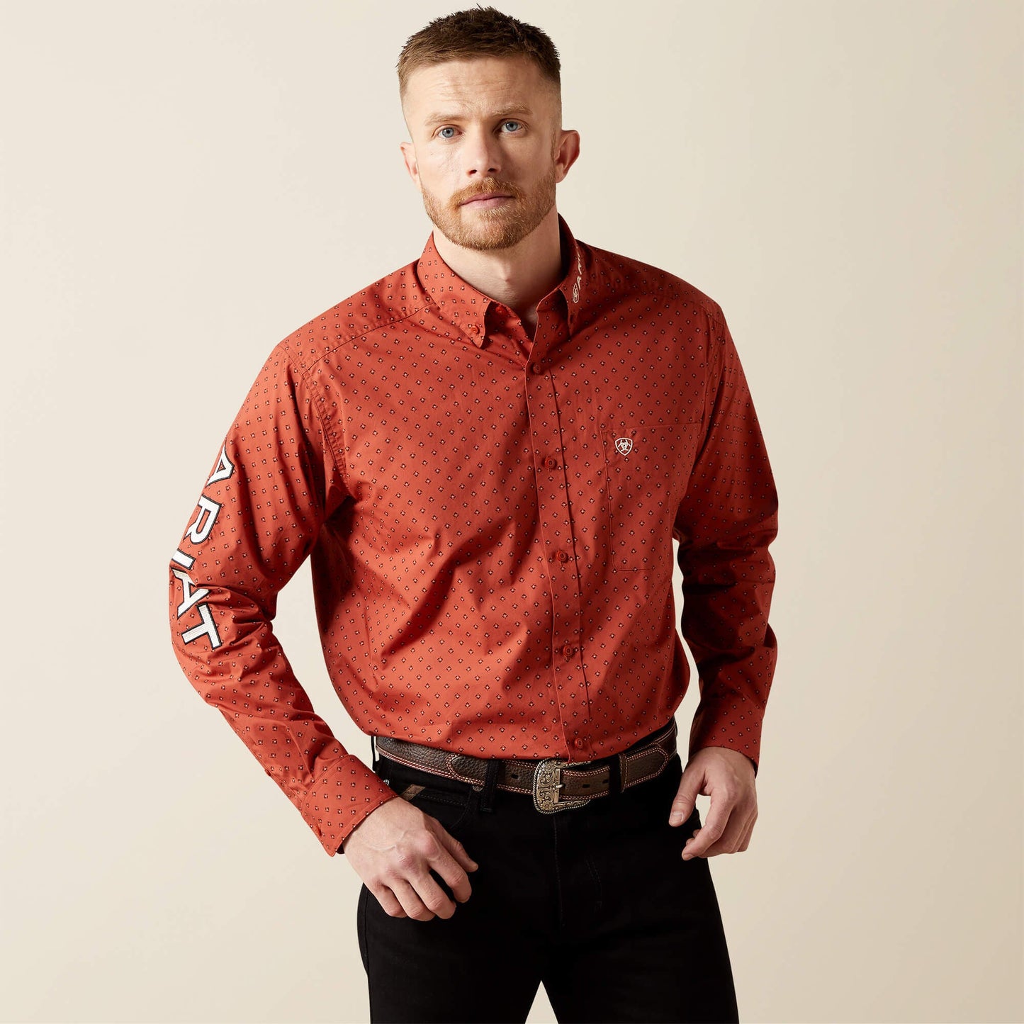 Team Porter Classic Fit Shirt Men | Ariat for sale