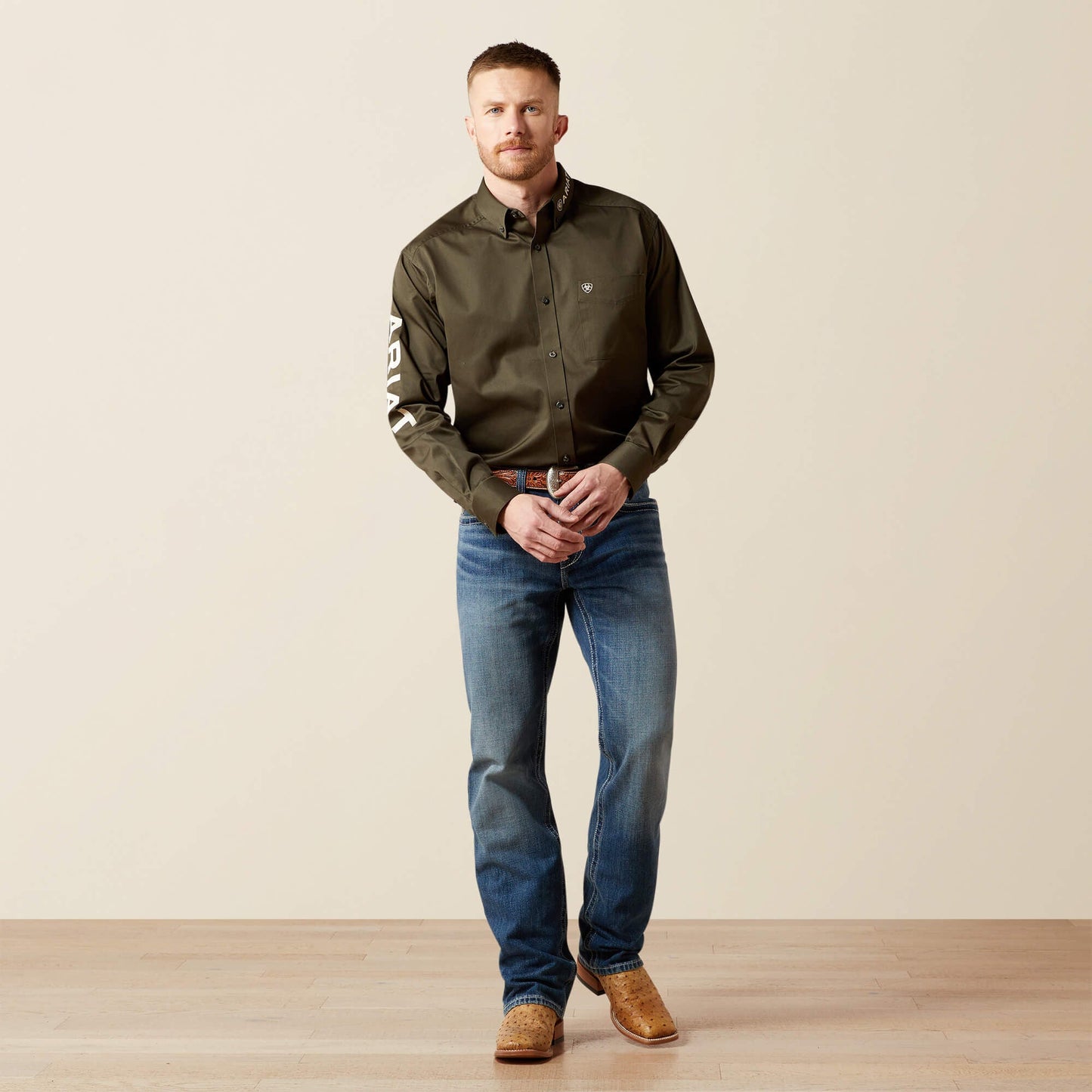 Team Logo Twill Classic Fit Shirt Men | Ariat outlet