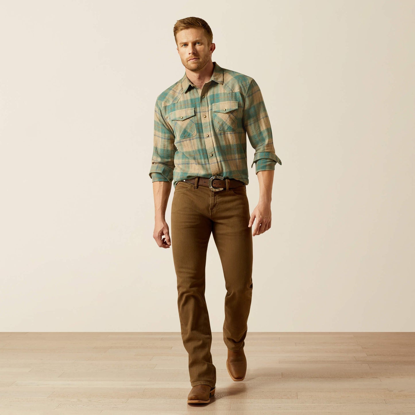 Huxlee Retro Fit Shirt Men | Ariat discount