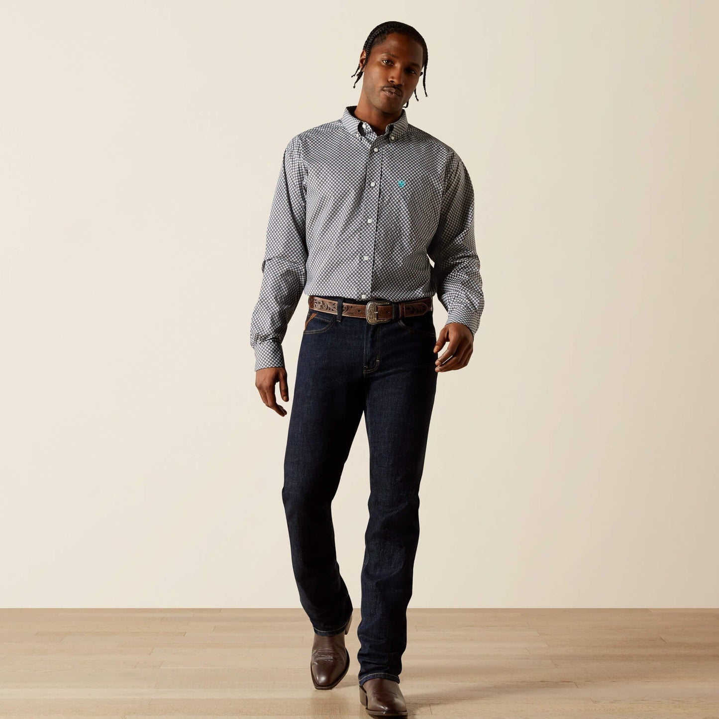 Wrinkle Free Caleb Classic Fit Shirt Men | Ariat outlet