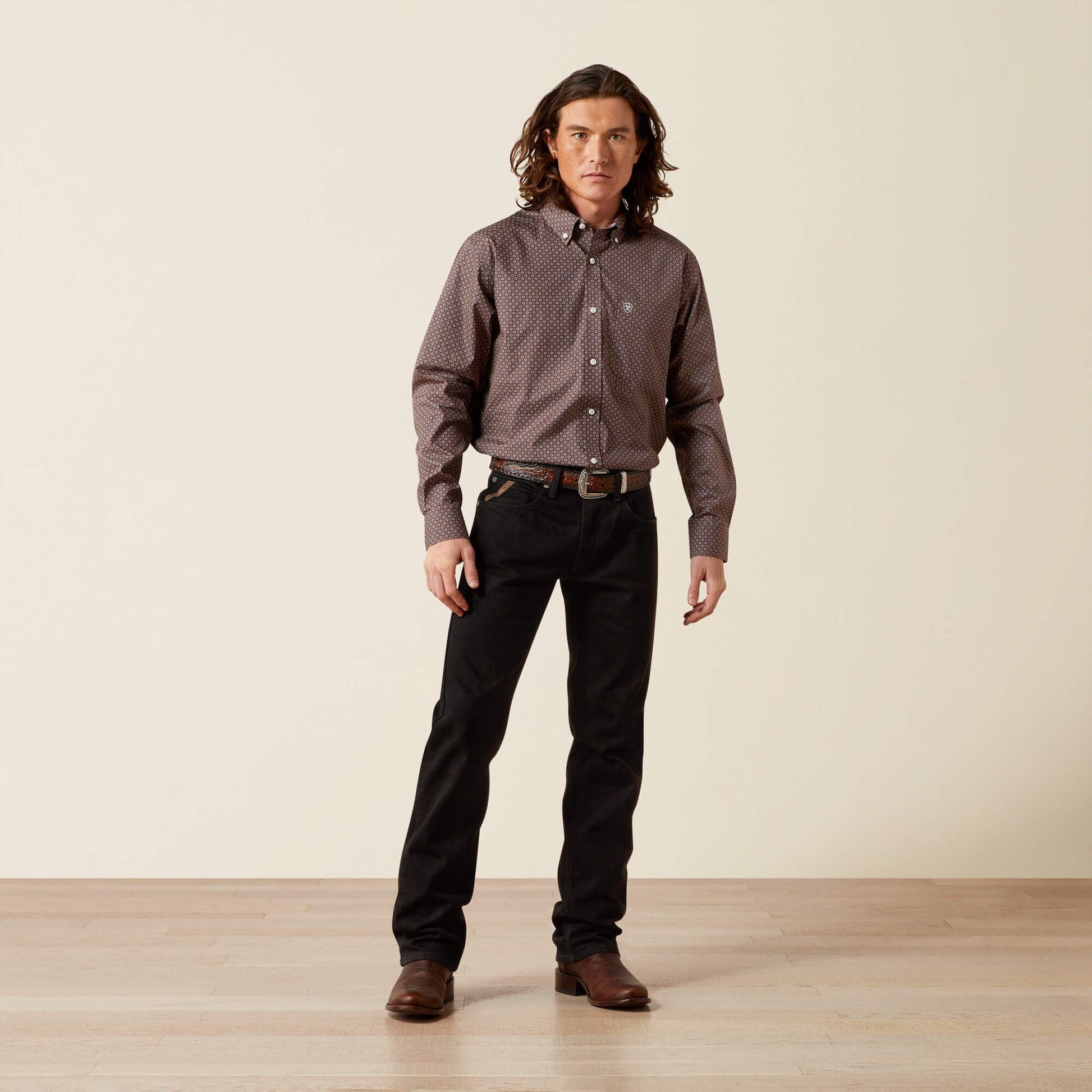 Wrinkle Free Arthur Classic Fit Shirt Men | Ariat discount