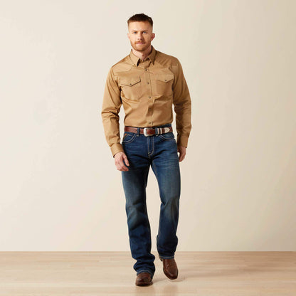 Solid Twill Fitted Shirt Men | Ariat outlet