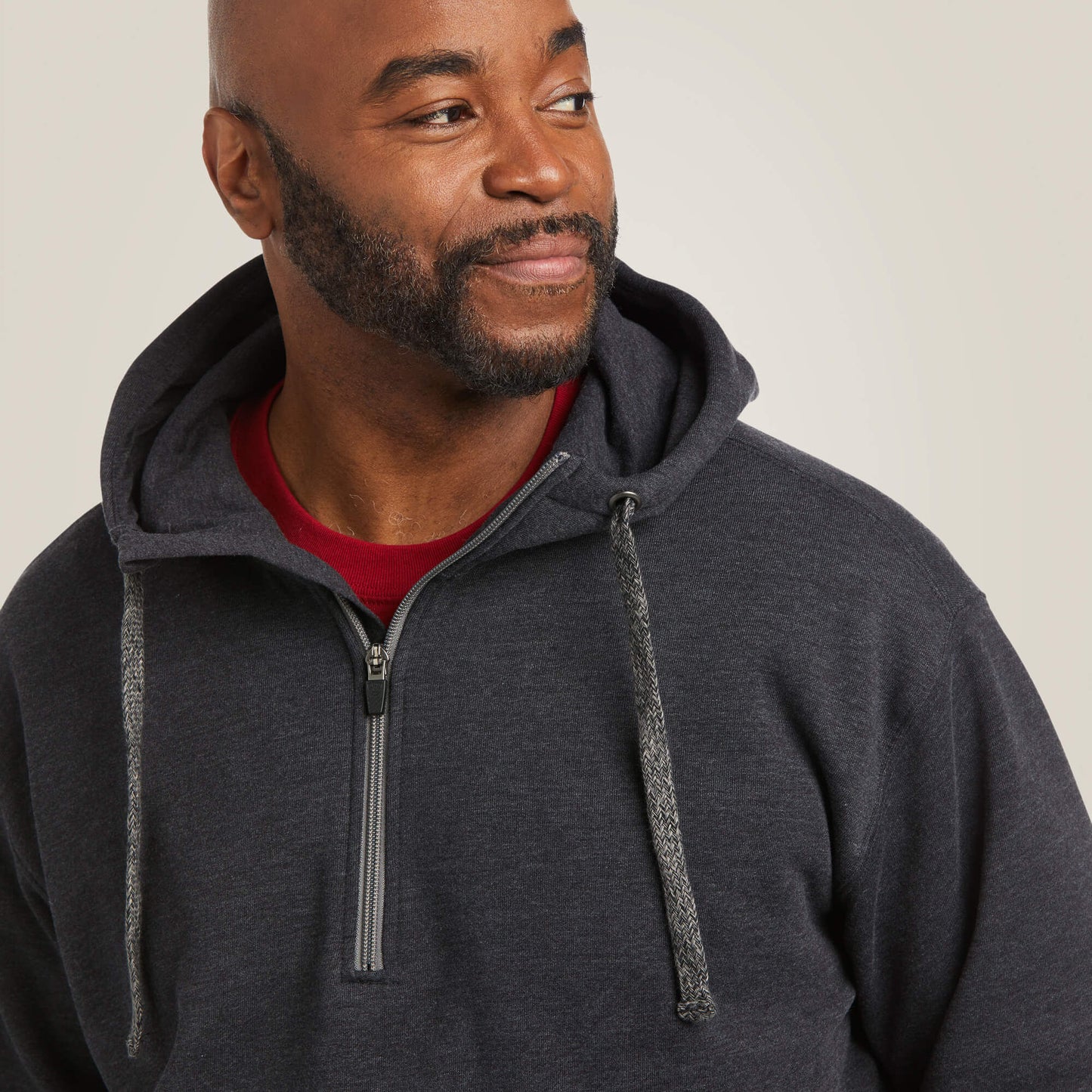 Rebar Workman 1/4 Zip Hoodie Men | Ariat on sale