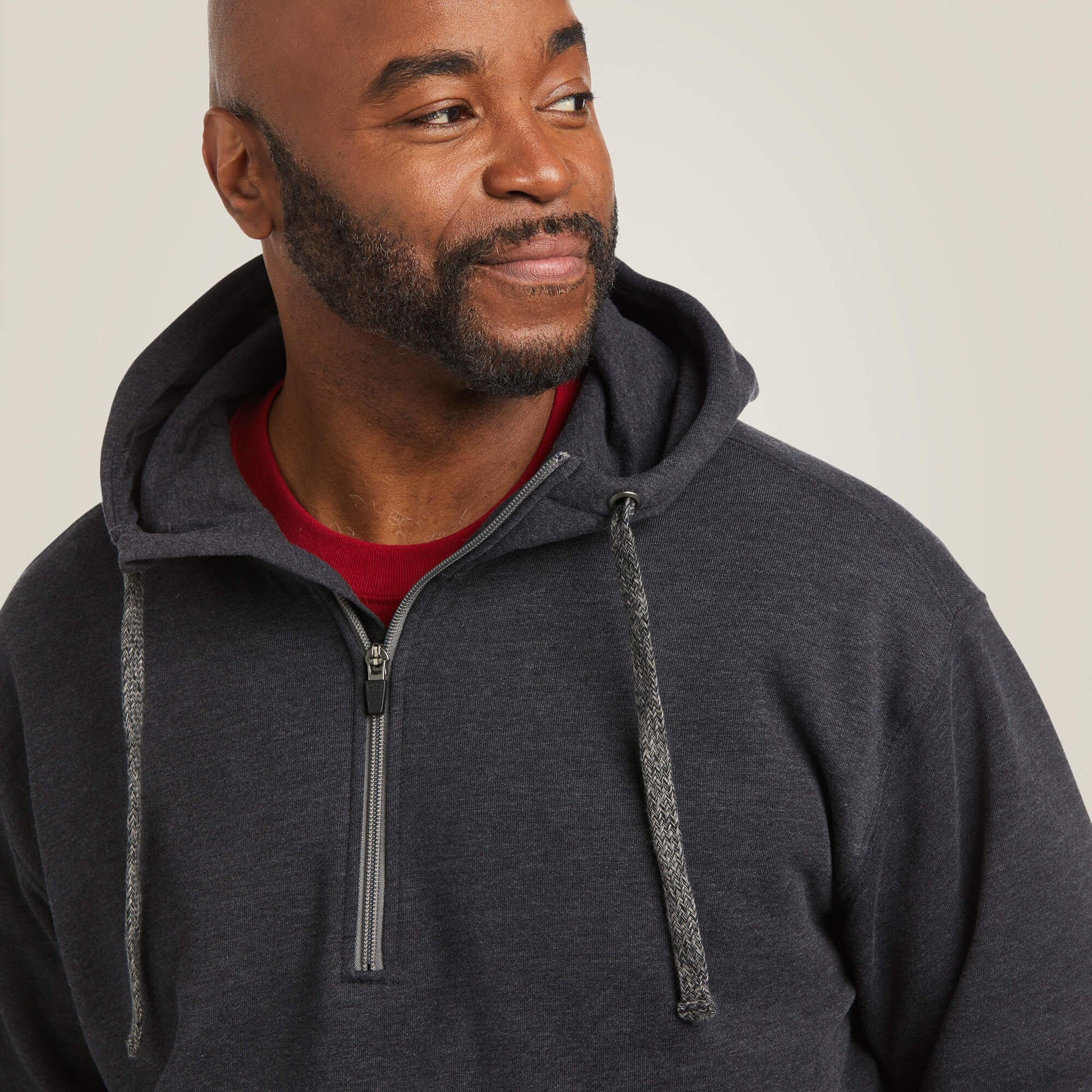 Rebar Workman 1/4 Zip Hoodie Men | Ariat on sale
