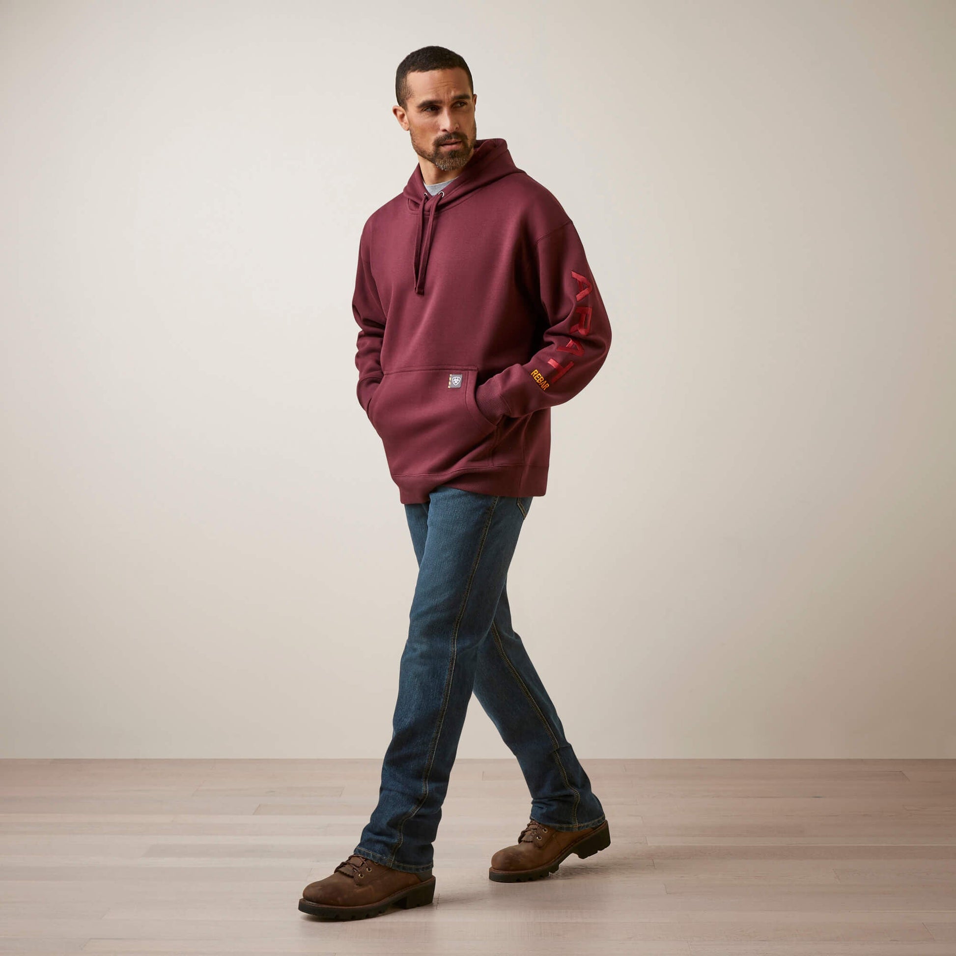 Rebar Graphic Hoodie Men | Ariat discount