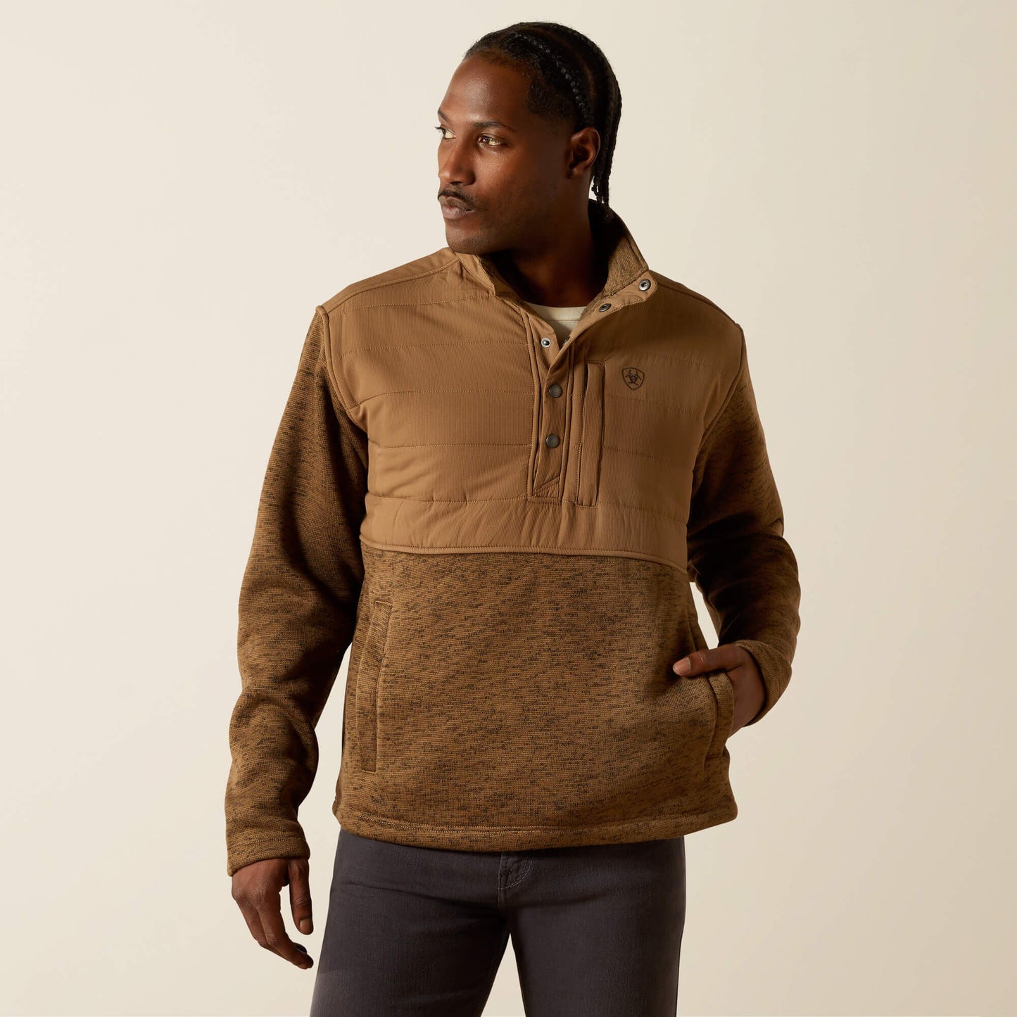 Caldwell Reinforced Snap Sweater Men | Ariat on sale