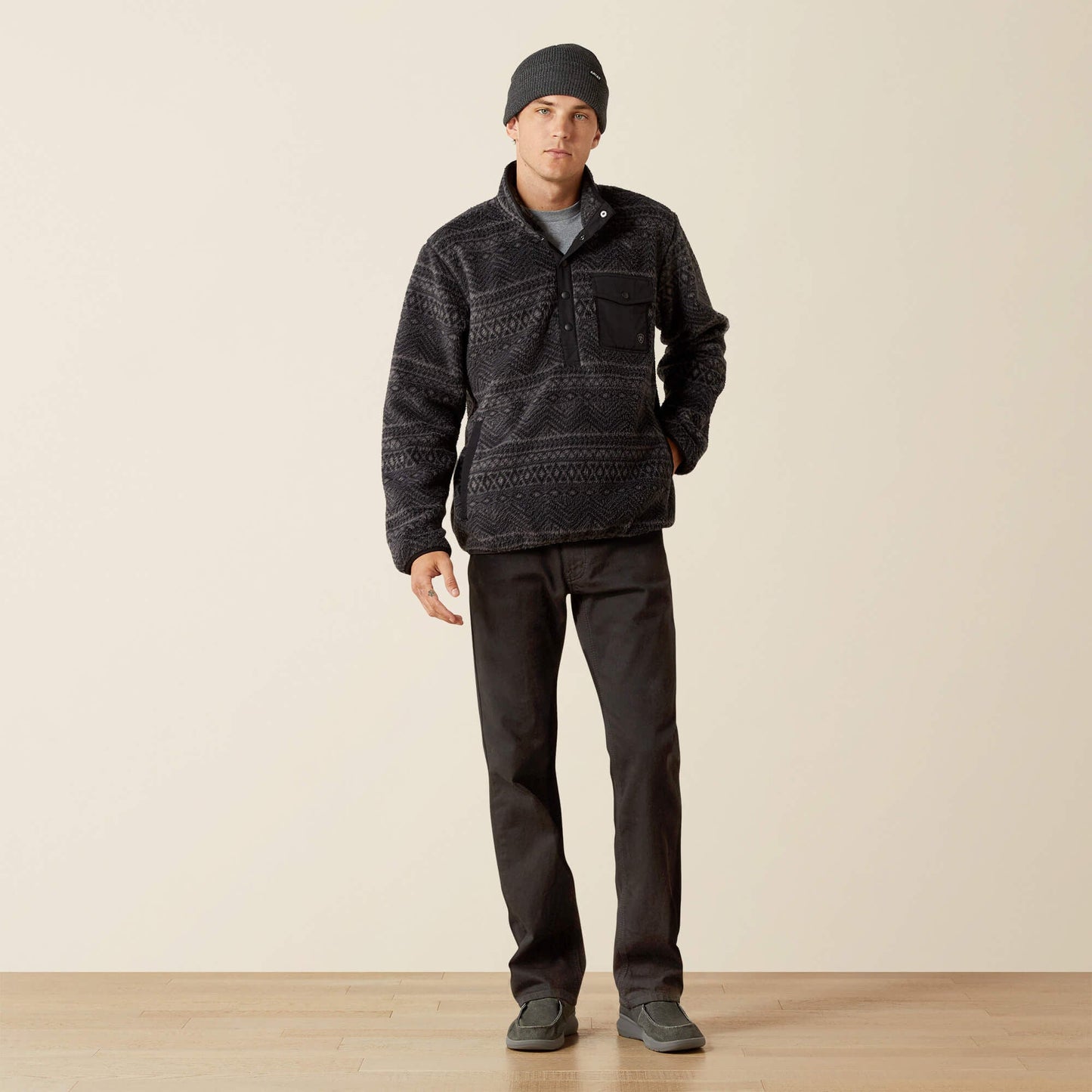 Polar Bear Mock Sweater Men | Ariat on sale