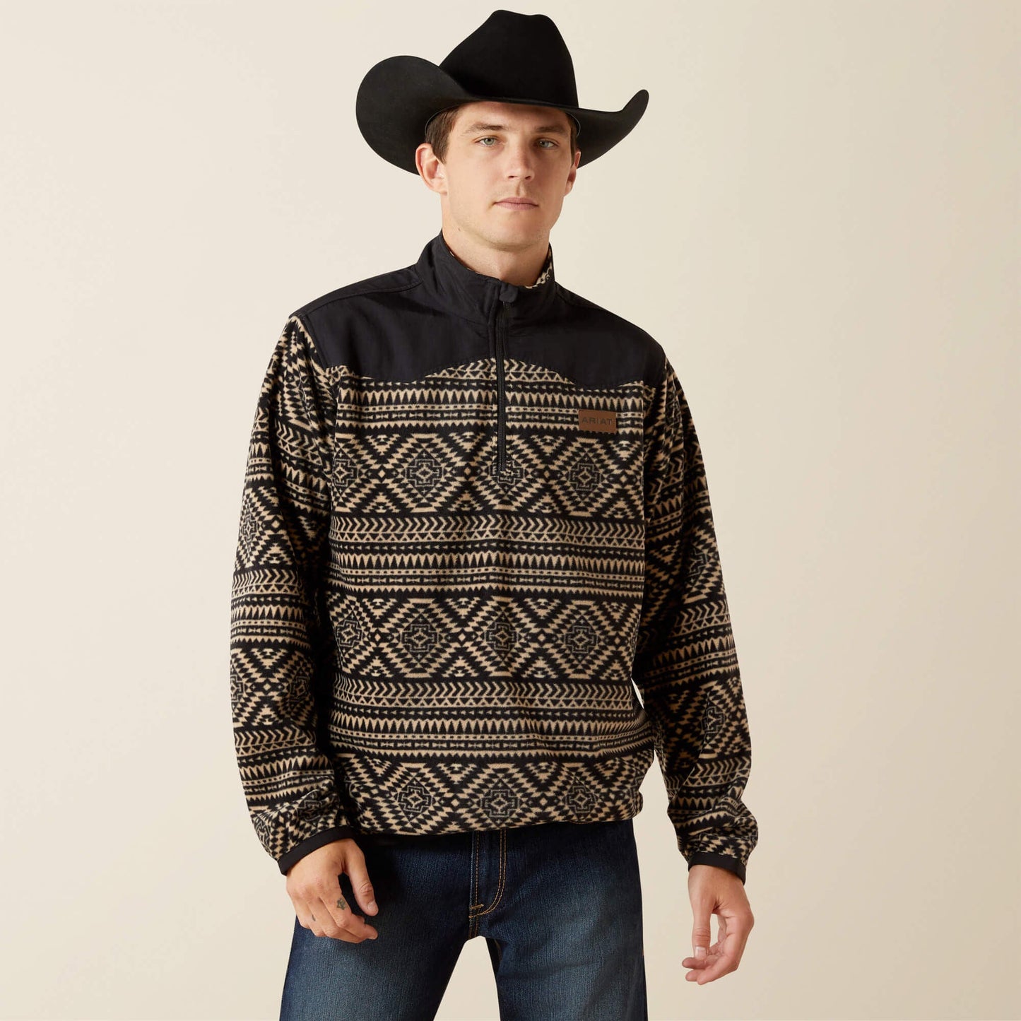 Basis Fleece Sweater Men | Ariat discount