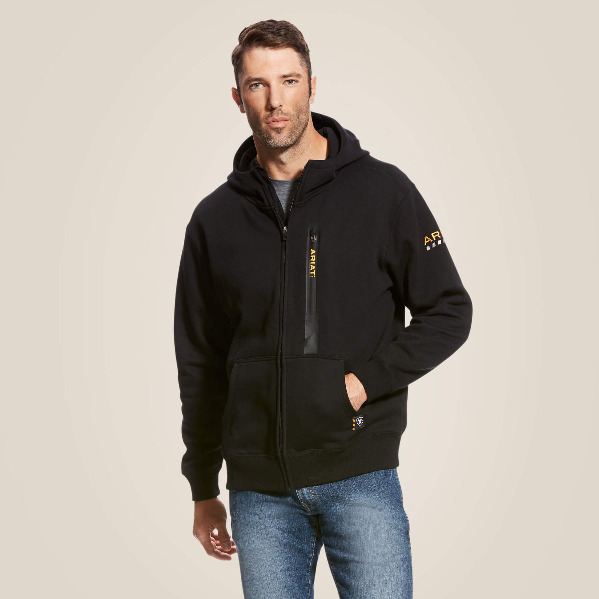 Rebar Workman Full Zip Hoodie Men | Ariat online