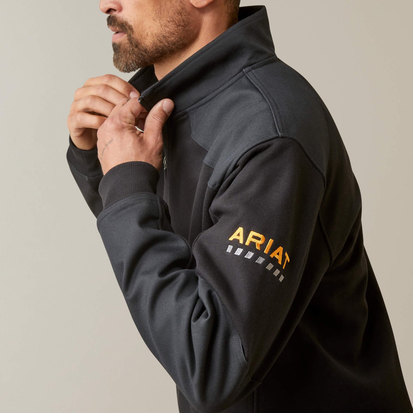 Rebar Workman Duracanvas 1/4 Zip Sweatshirt Men | Ariat outlet